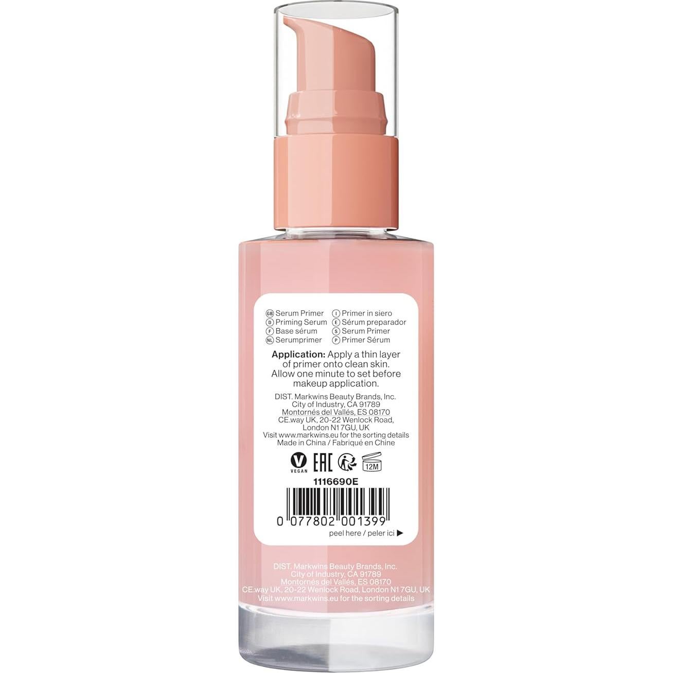 Primer Serum Hidratante Wet n Wild 5% Niacinamida 8g