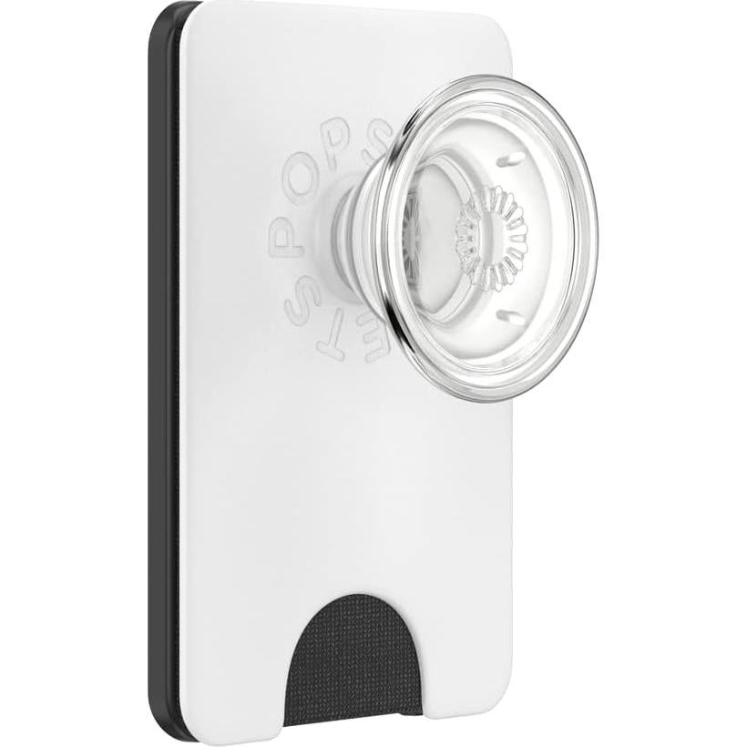 Billetera PopSockets Transparente con agarre y soporte