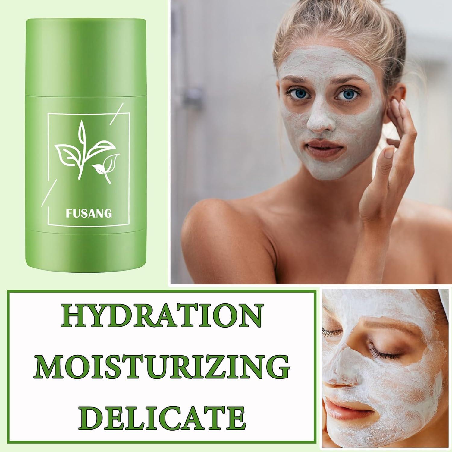 Barra de Mascarilla Hidratante Fusang Té Verde 42.5g