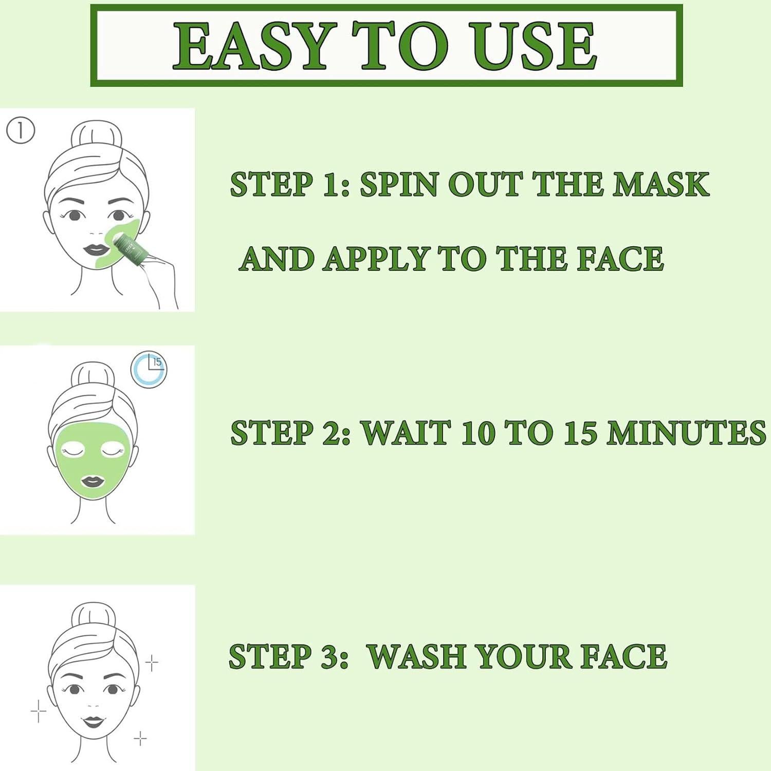 Barra de Mascarilla Hidratante Fusang Té Verde 42.5g