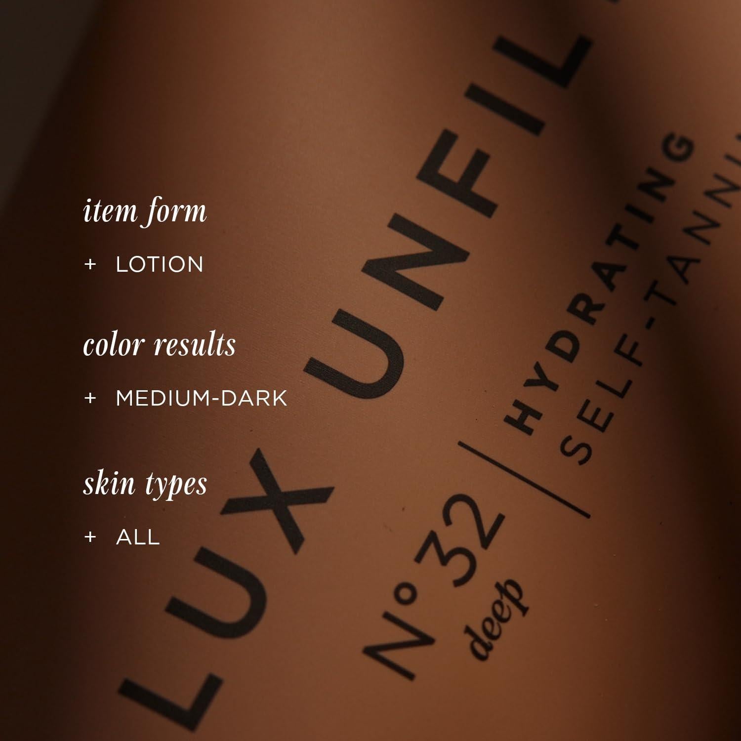 Bronceador Gradual Lux Unfiltered N°32 Santal 240g Hidratante