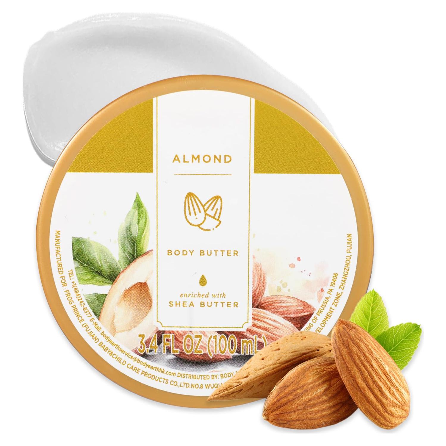 Manteca Corporal de Almendra Princess Belle 100g Hidratante