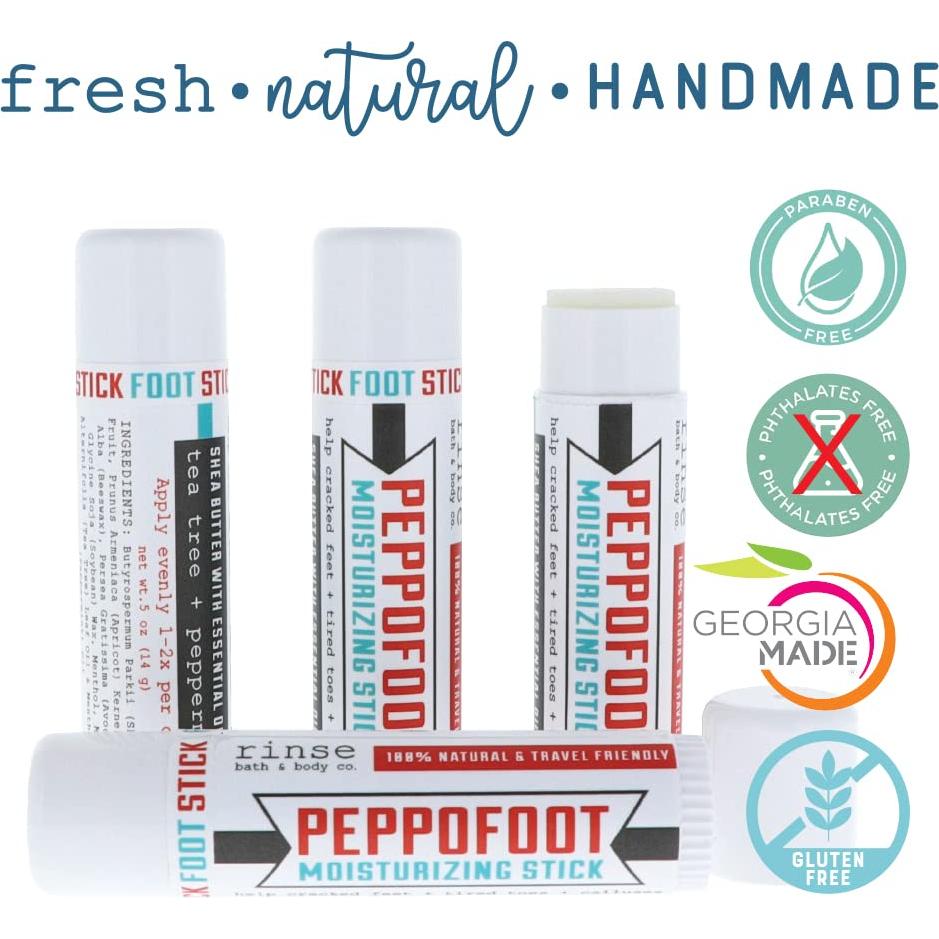 Bálsamo Hidratante para Talones Peppofoot 18.44g - Natural