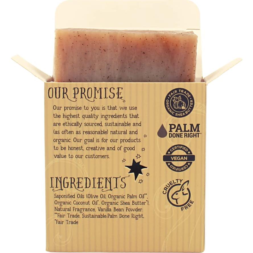 Jabón Natural Varina de Grosella Negra y Vainilla - 3 Unidades