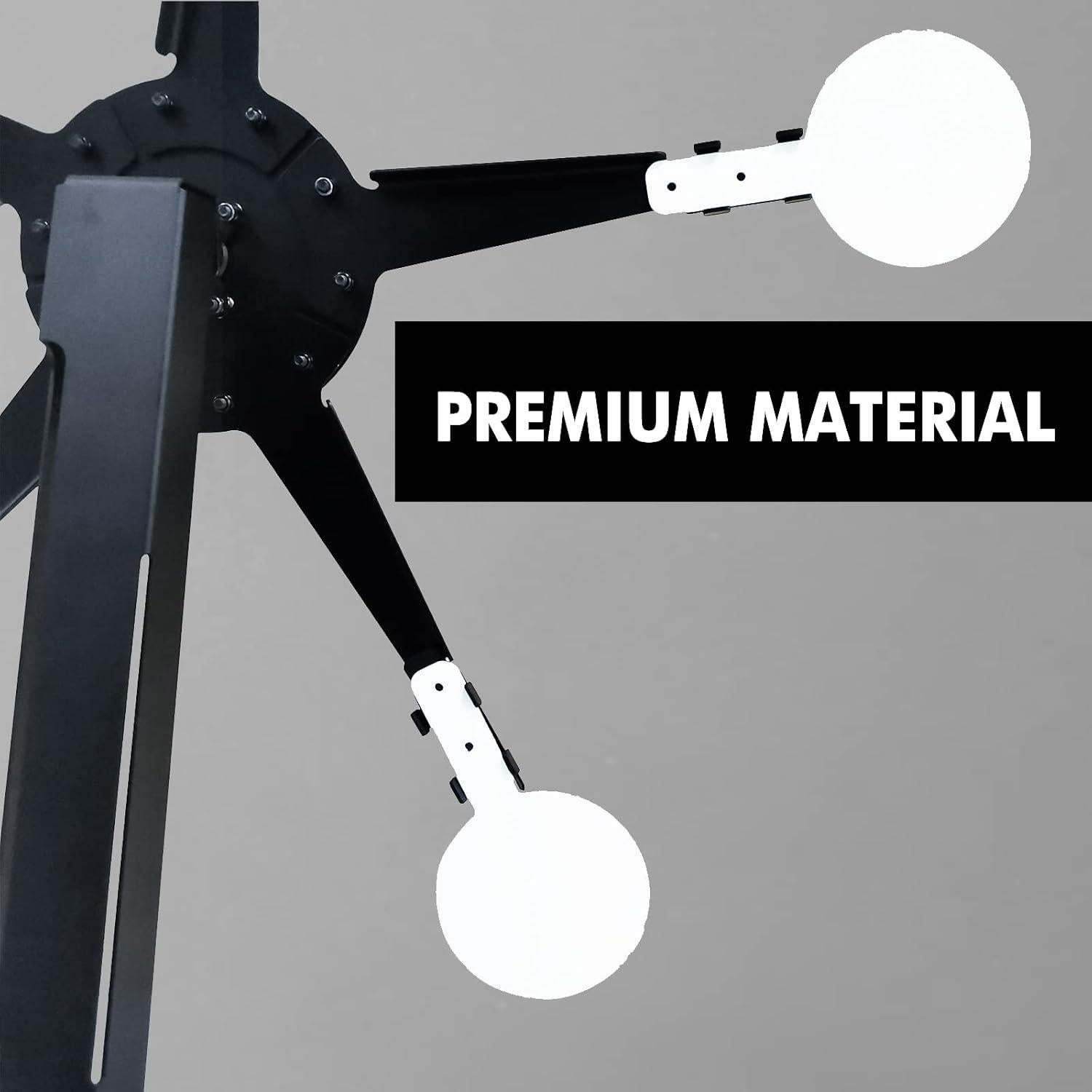 Soporte de Tiro Atflbox con 5 Placas de Acero para Airsoft