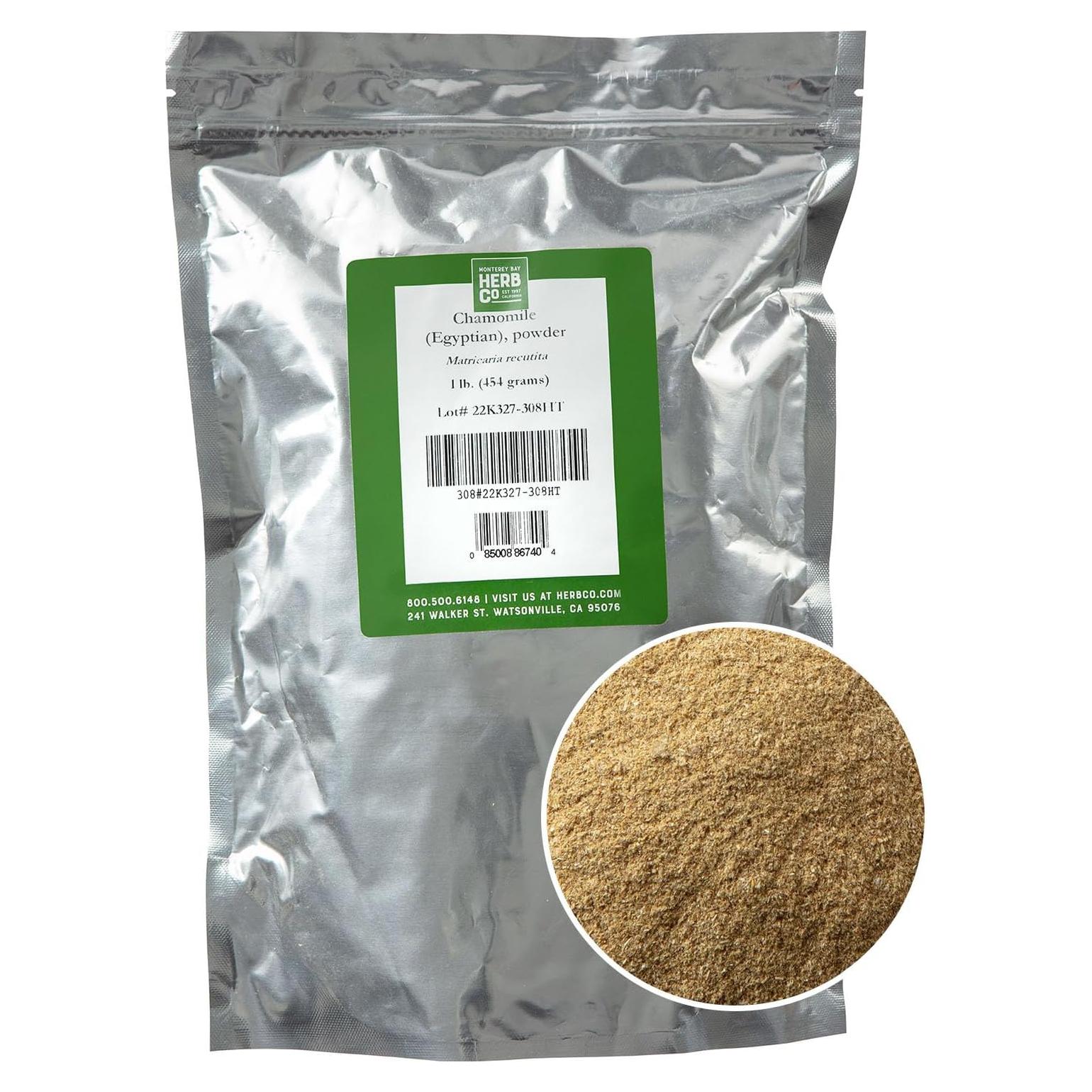 Polvo de Camomila Egipcia 0.45 kg MONTEREY BAY HERB CO