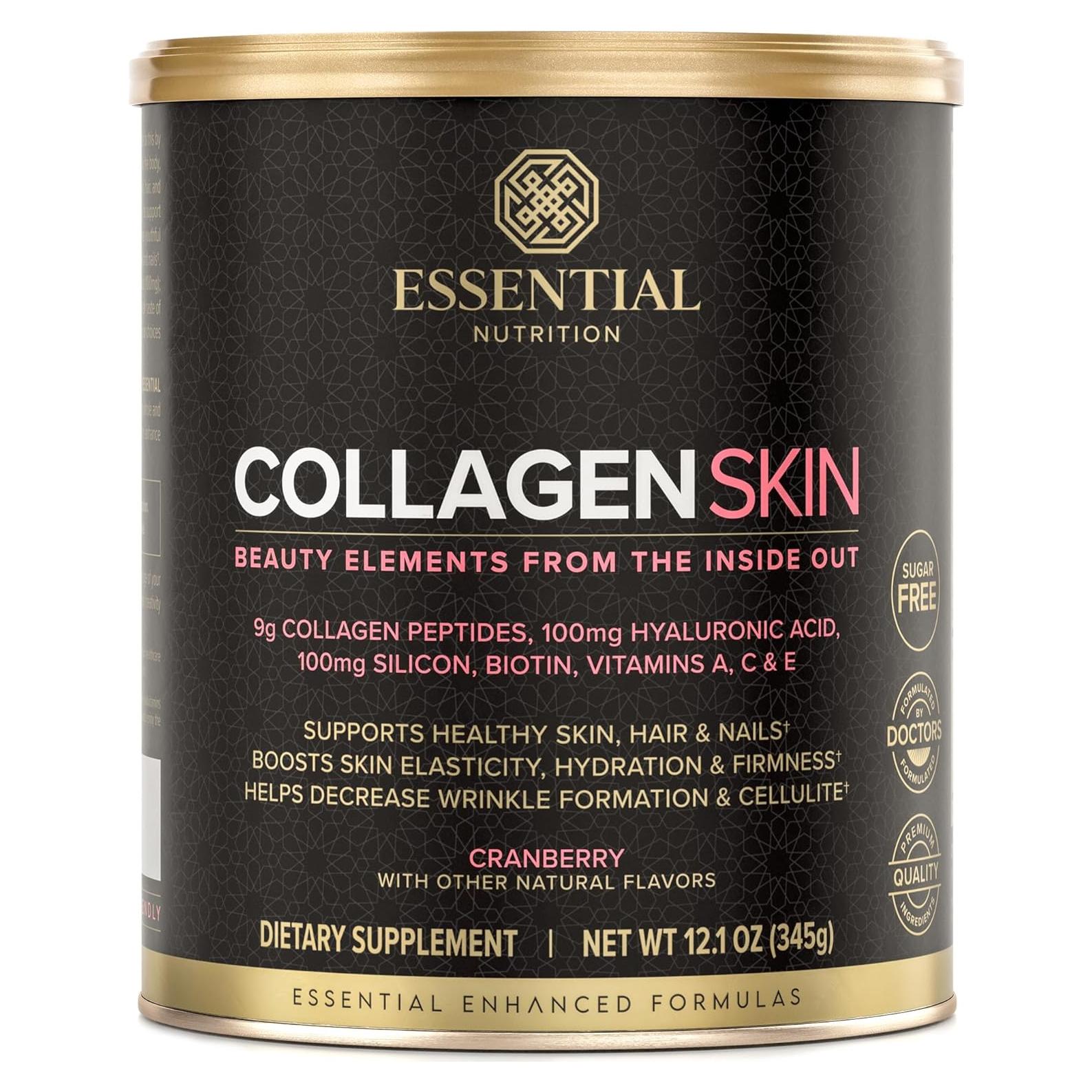 Colágeno Hidrolizado Nutrición Esencial con Ácido Hialurónico 30 Porciones