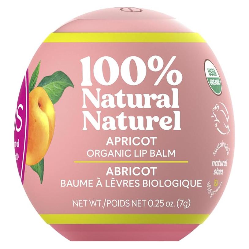Bálsamo Labial Orgánico eos Albaricoque 7.09 g Hidratante
