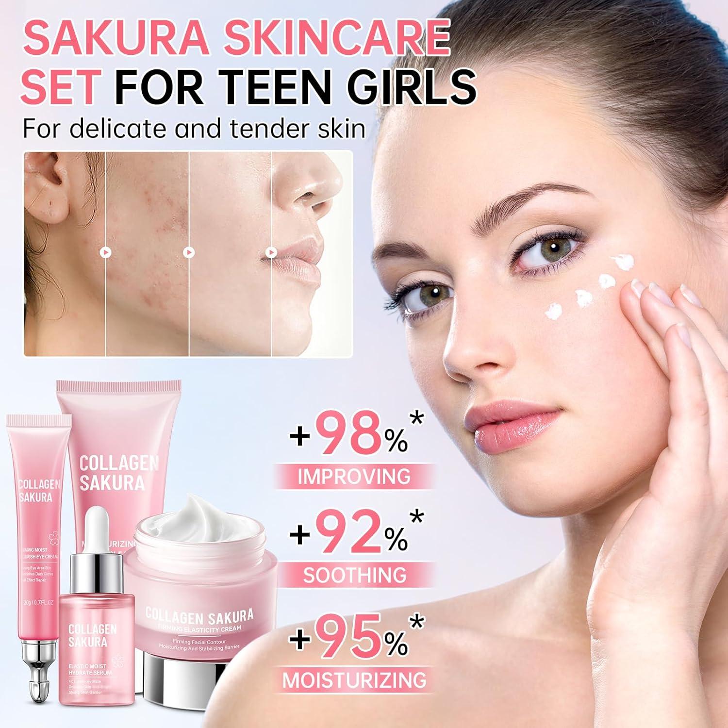 Set de Cuidado de la Piel Mopayzer 4 Pzs Hidratante