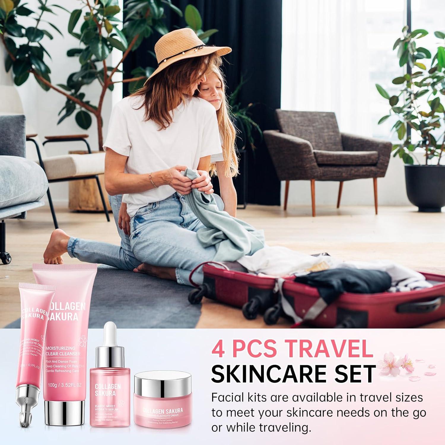 Set de Cuidado de la Piel Mopayzer 4 Pzs Hidratante