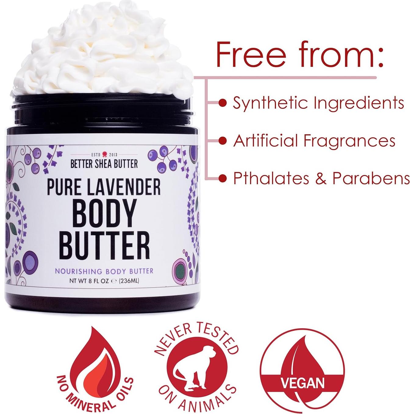 Manteca Corporal de Lavanda 257g - Better Shea Butter