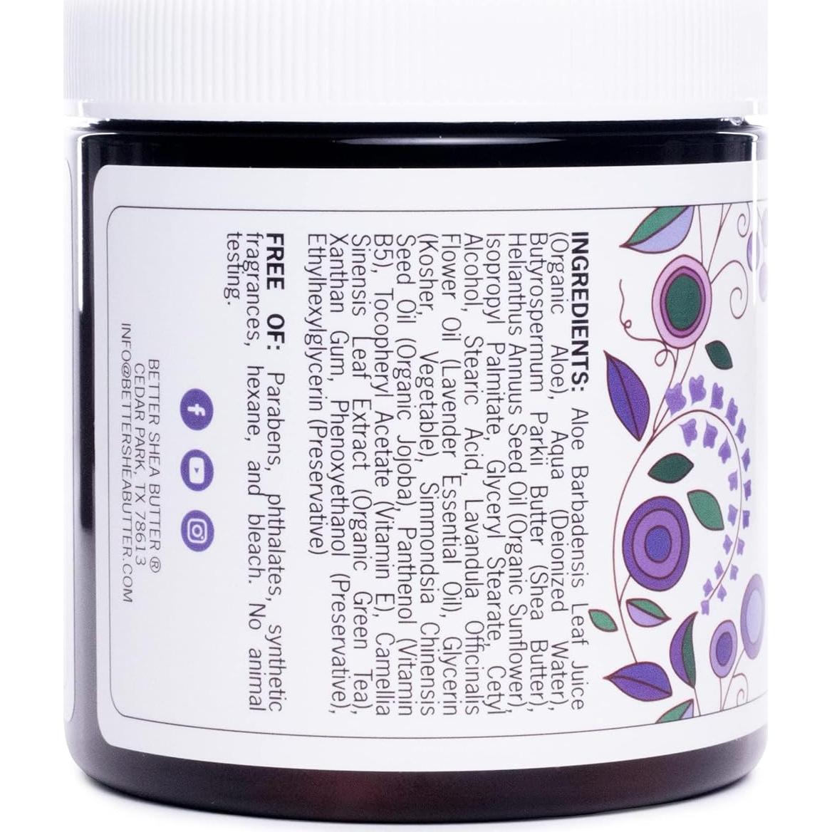 Manteca Corporal de Lavanda 257g - Better Shea Butter