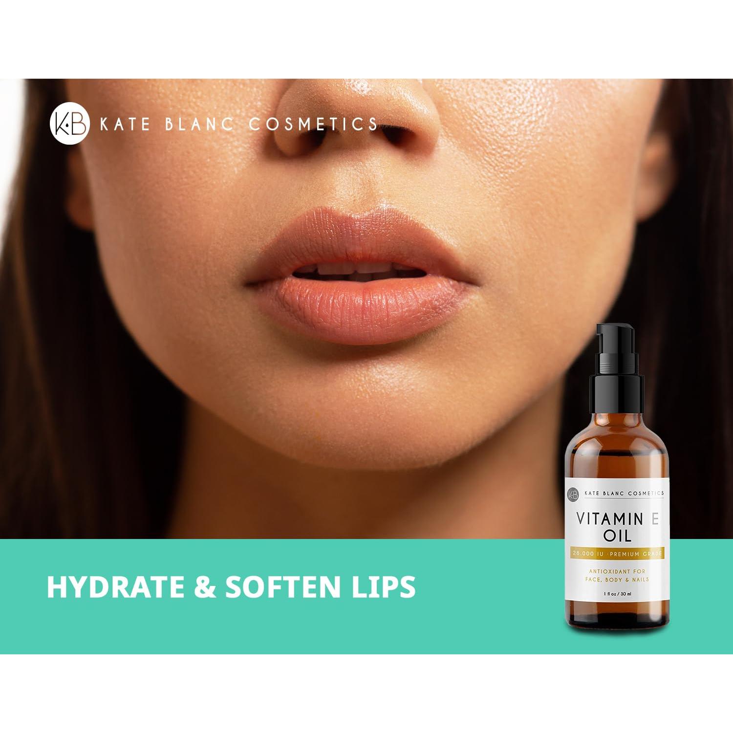 Aceite de Vitamina E Kate Blanc 28,35 ml Hidratante Piel y Cara