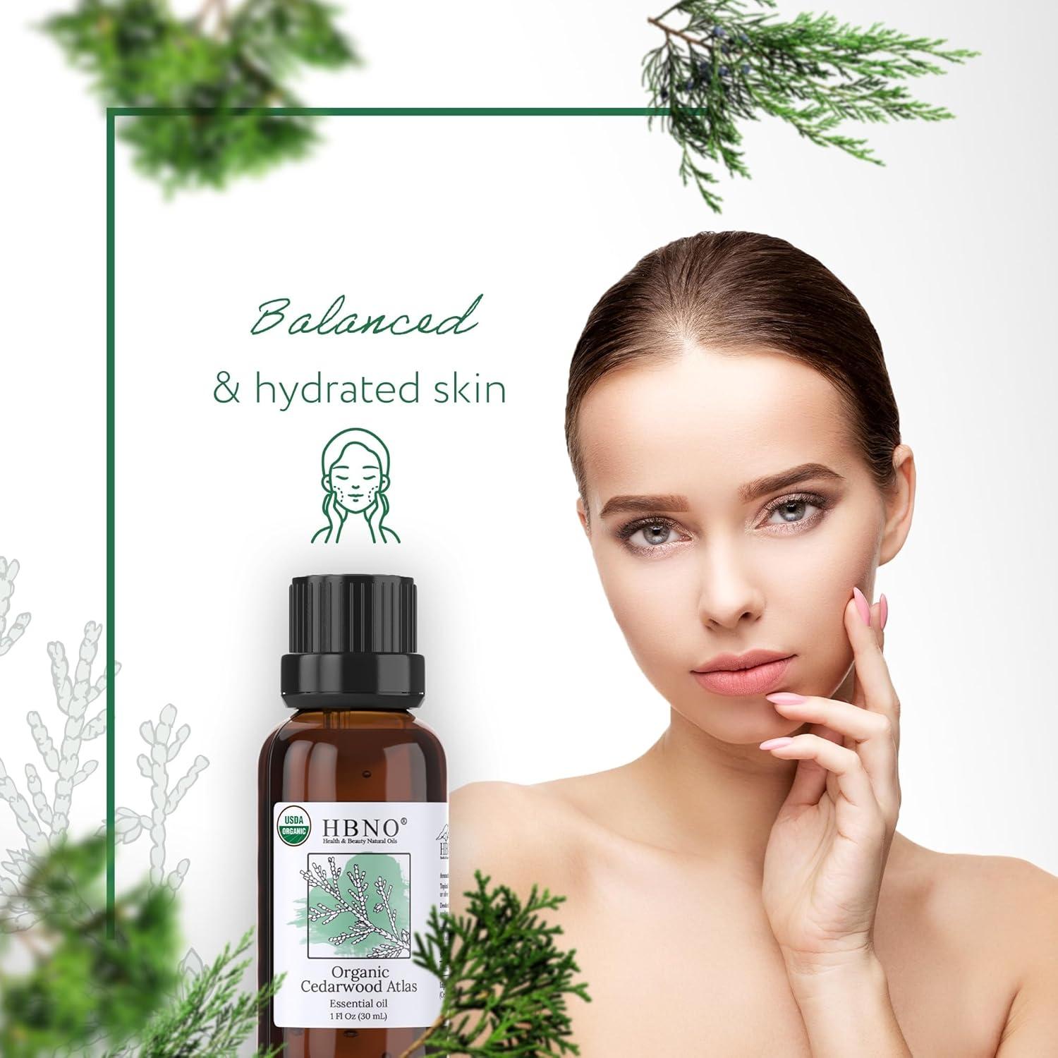 Aceite Esencial Orgánico de Madera de Cedro HBNO 30ml