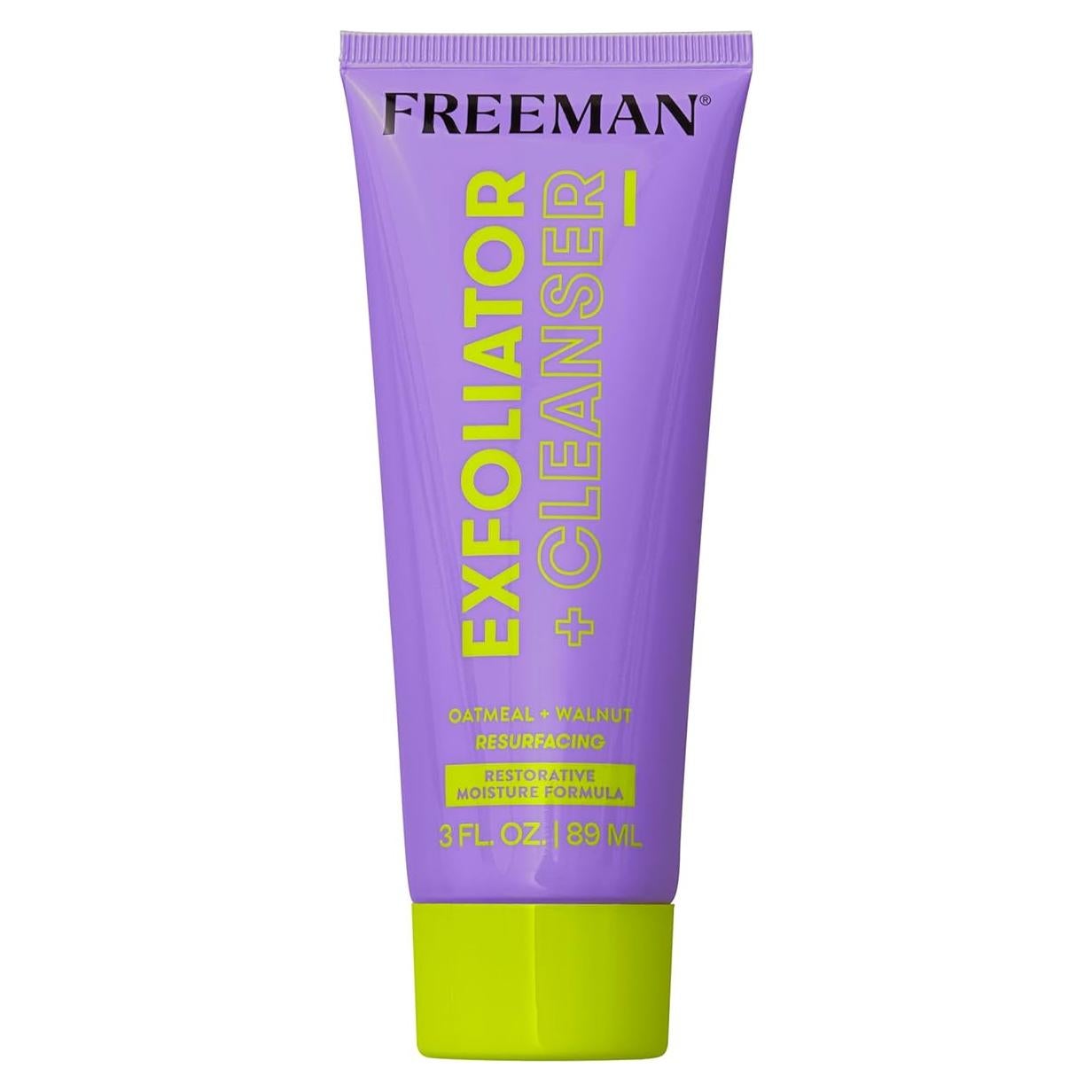 Freeman Exfoliante Facial 2 en 1 con Avena y Nuez 89 mL