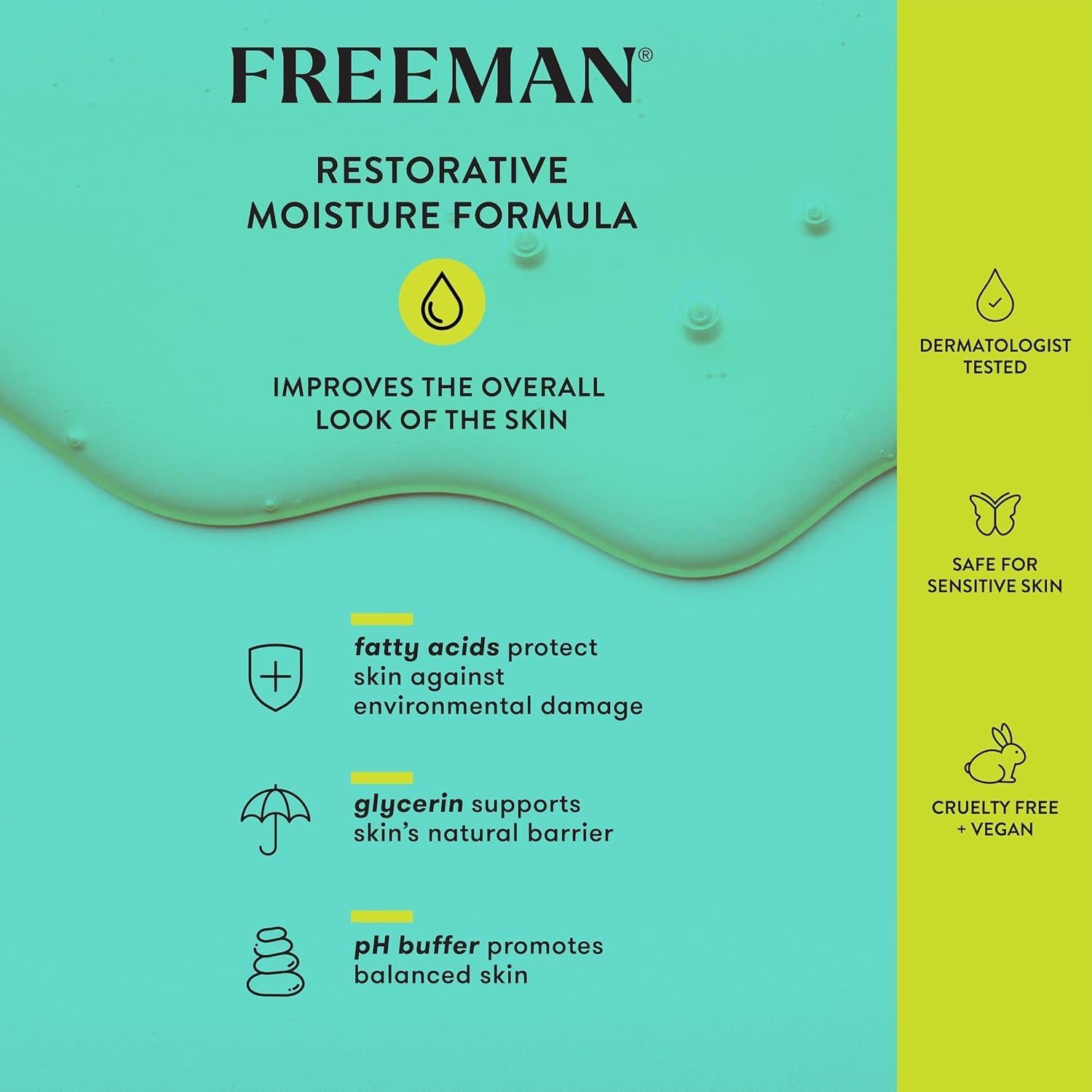 Freeman Exfoliante Facial 2 en 1 con Avena y Nuez 89 mL