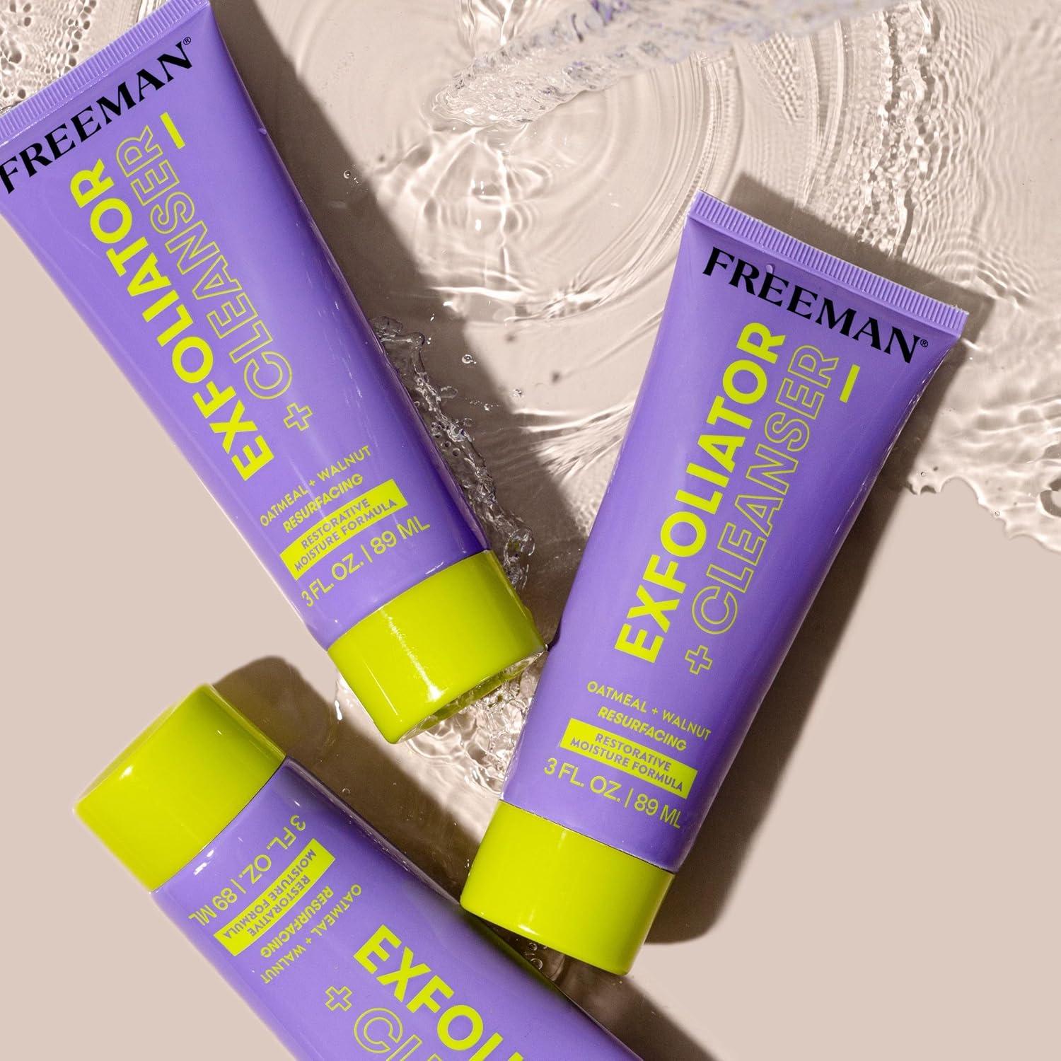 Freeman Exfoliante Facial 2 en 1 con Avena y Nuez 89 mL