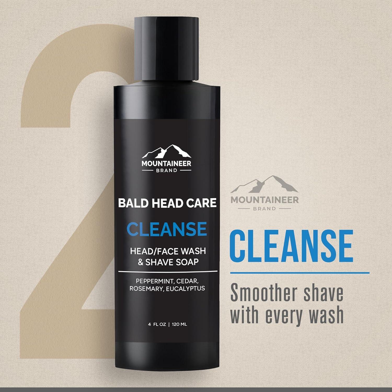 Kit Esenciales Cuidado de Cabeza Calva Mountaineer 113g