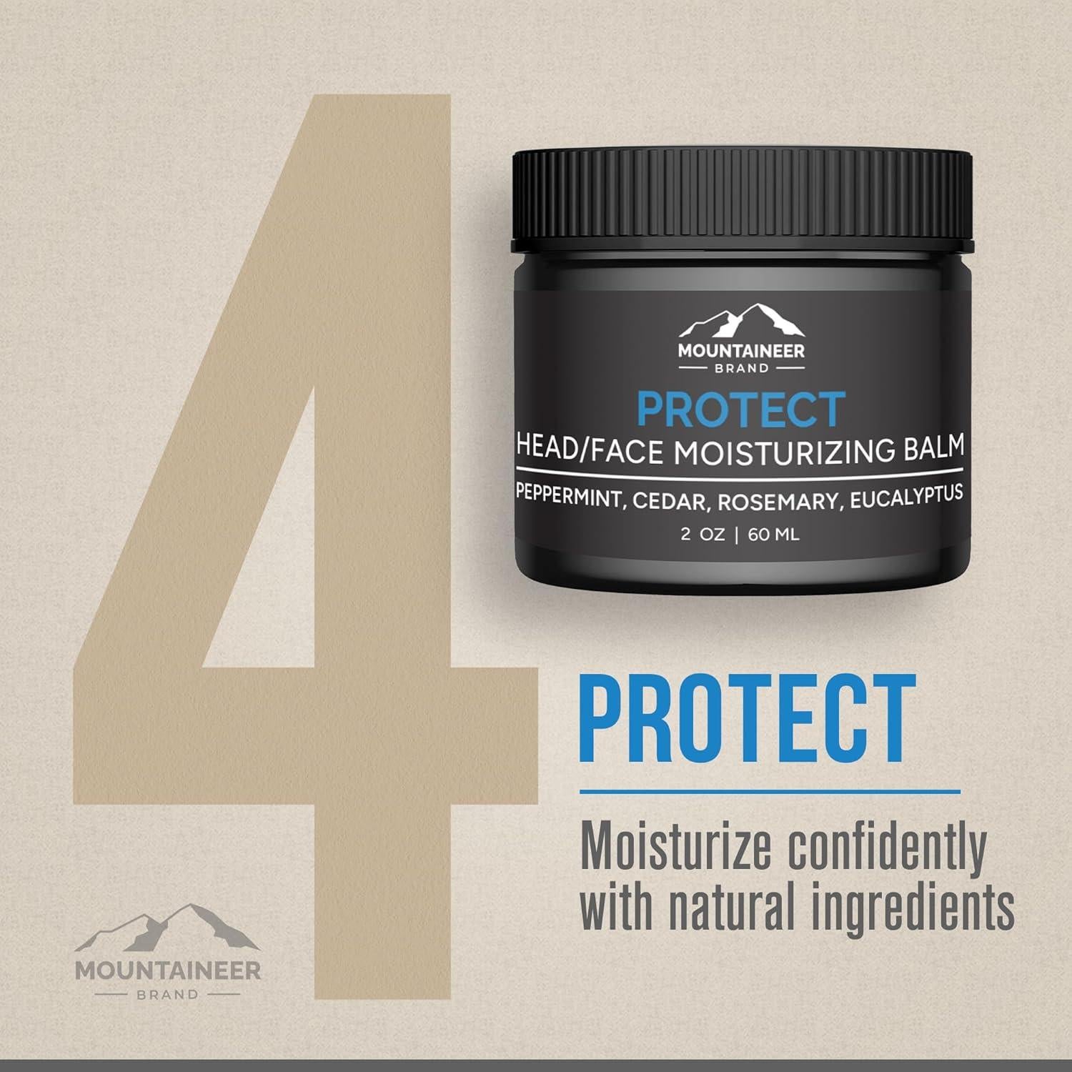 Kit Esenciales Cuidado de Cabeza Calva Mountaineer 113g