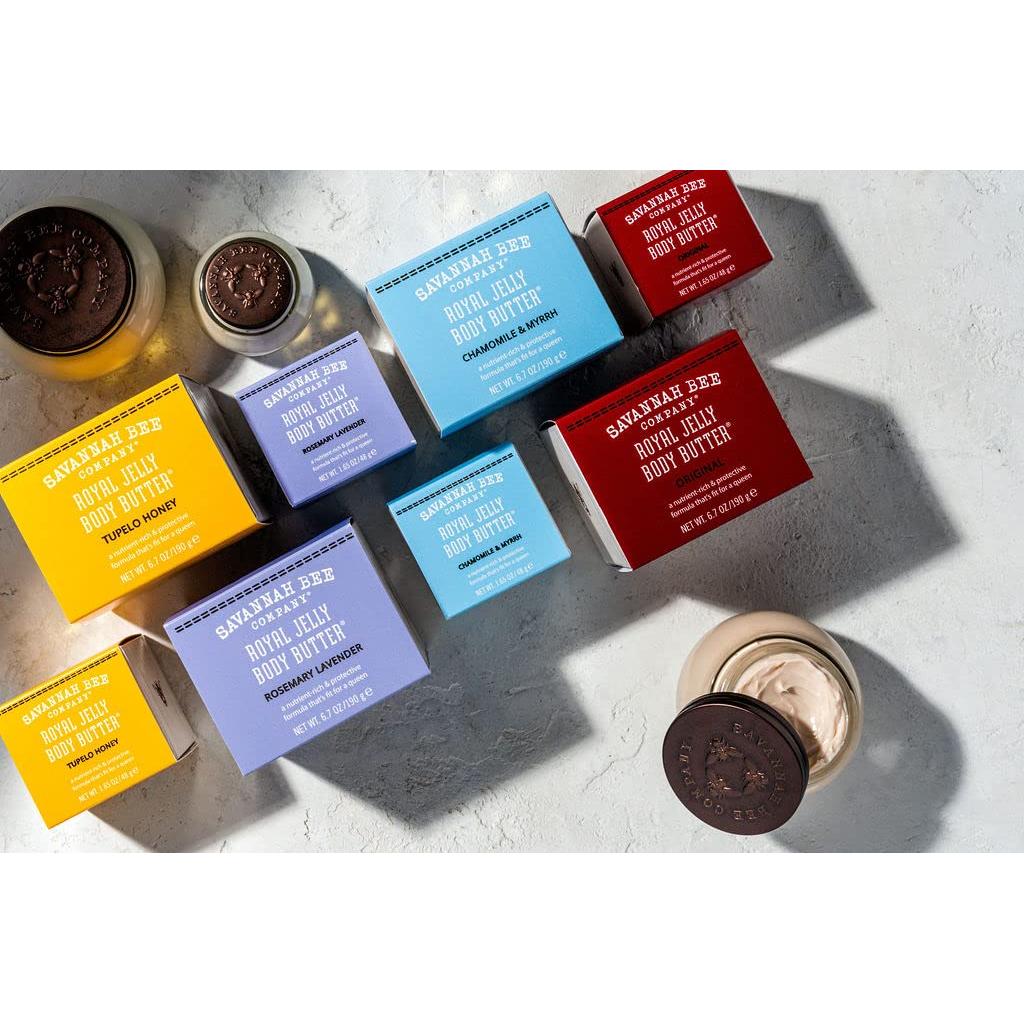 Manteca Corporal Hidratante Savannah Bee 190g - Jalea Real