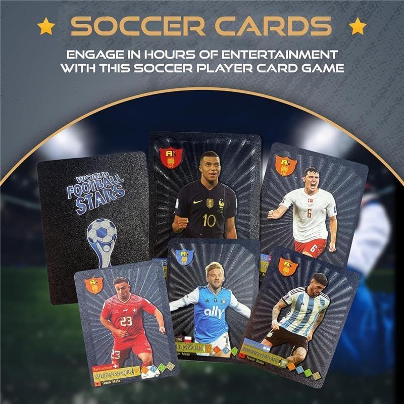 Tarjetas de Fútbol 2025 Youkha - 55 Tarjetas Únicas en Papel Premium