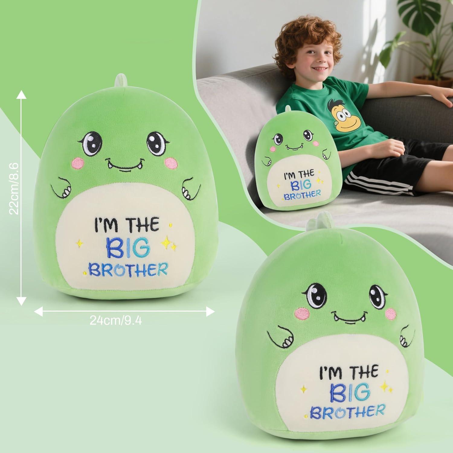 Dinosaurio de Peluche Gran Hermano SEAOPOP 20 cm Verde