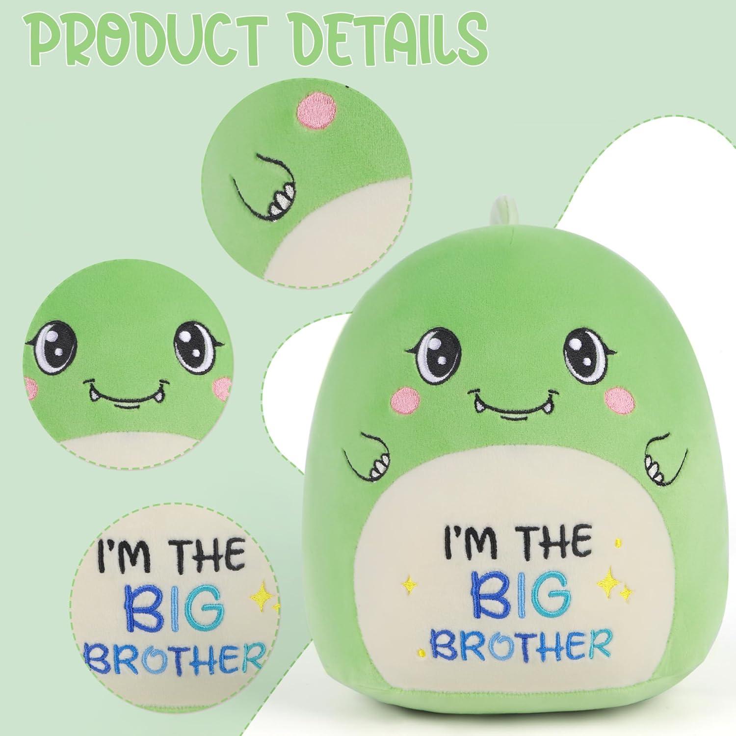 Dinosaurio de Peluche Gran Hermano SEAOPOP 20 cm Verde