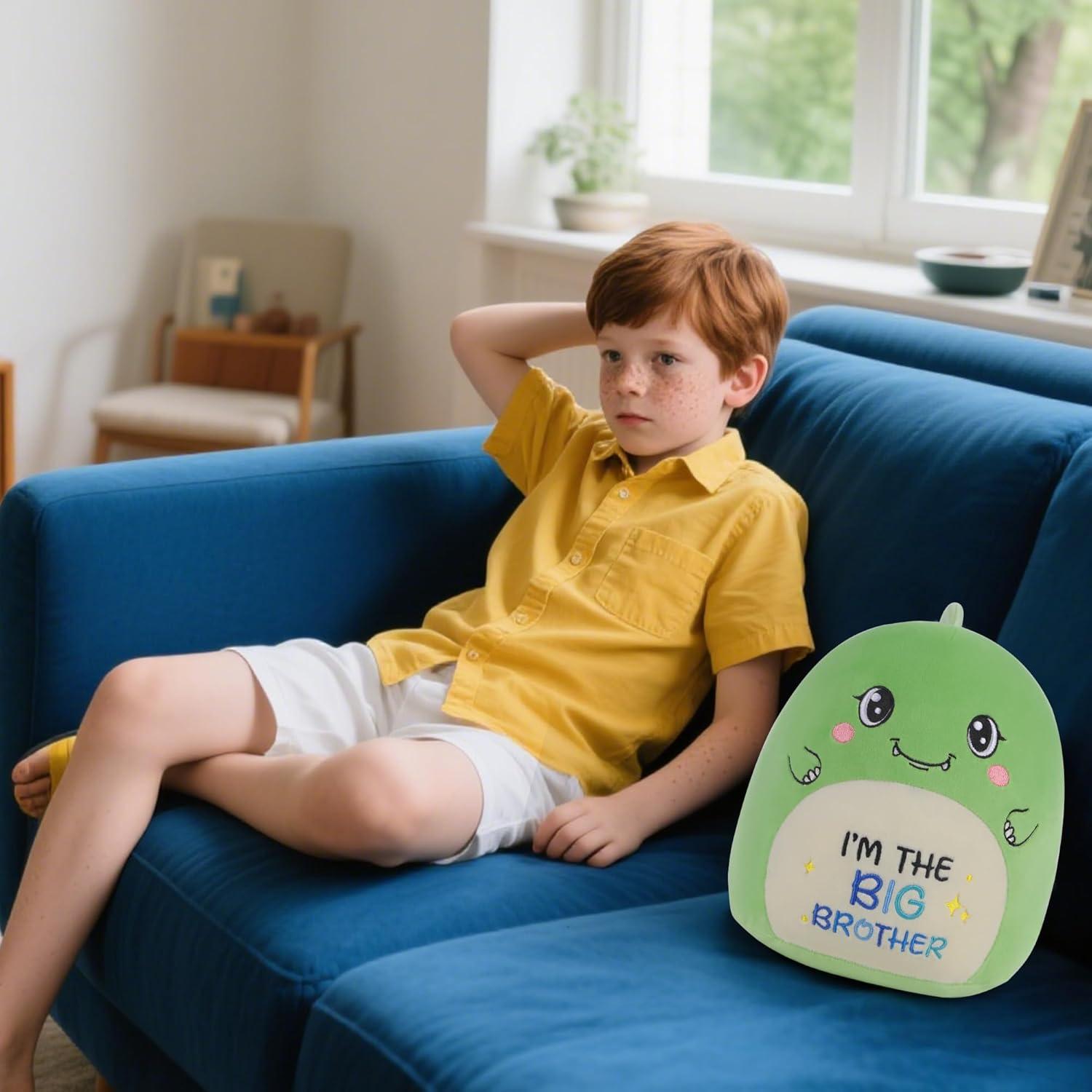 Dinosaurio de Peluche Gran Hermano SEAOPOP 20 cm Verde