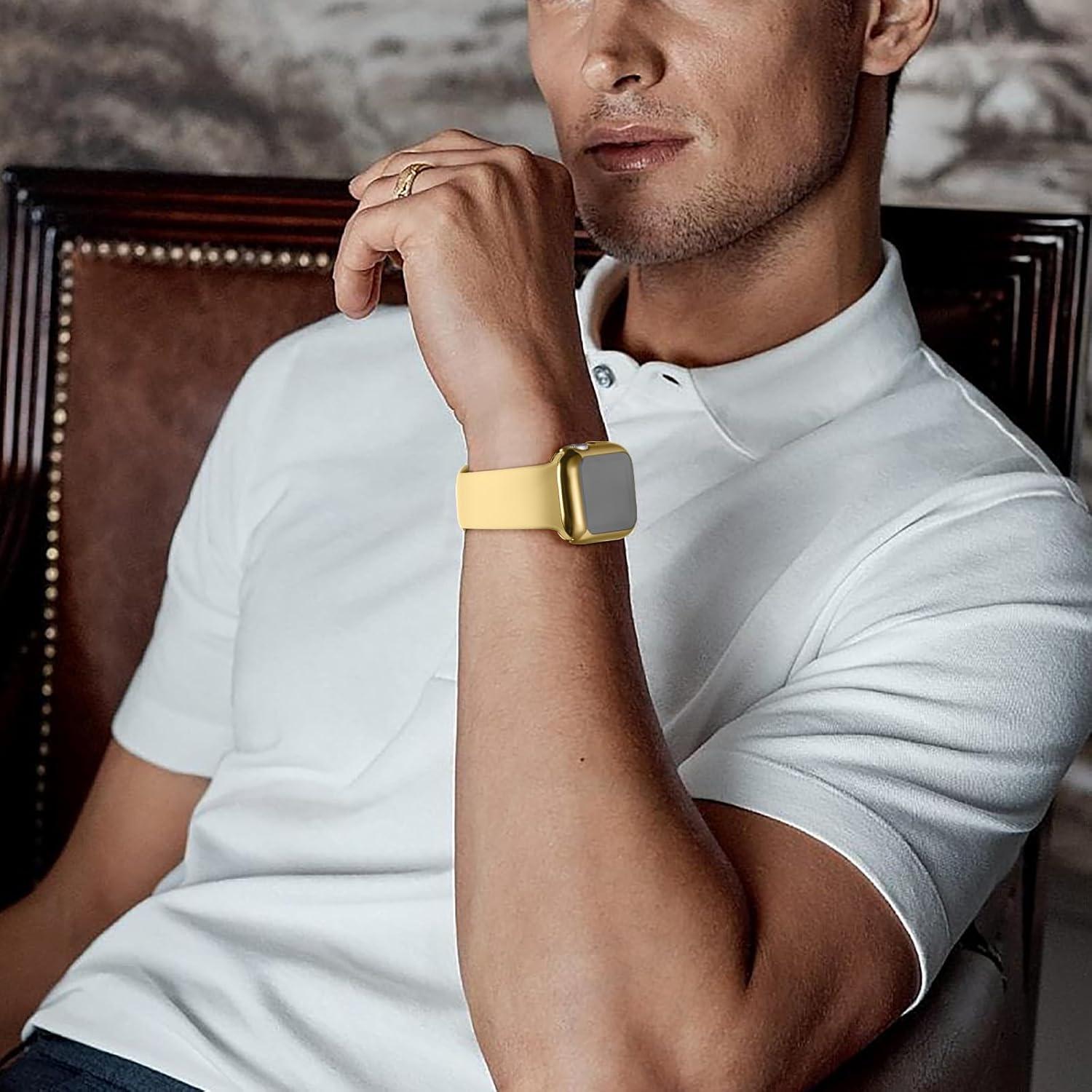 Funda Protectora TPU GEAK para Apple Watch Series 10 42mm - 3 Piezas