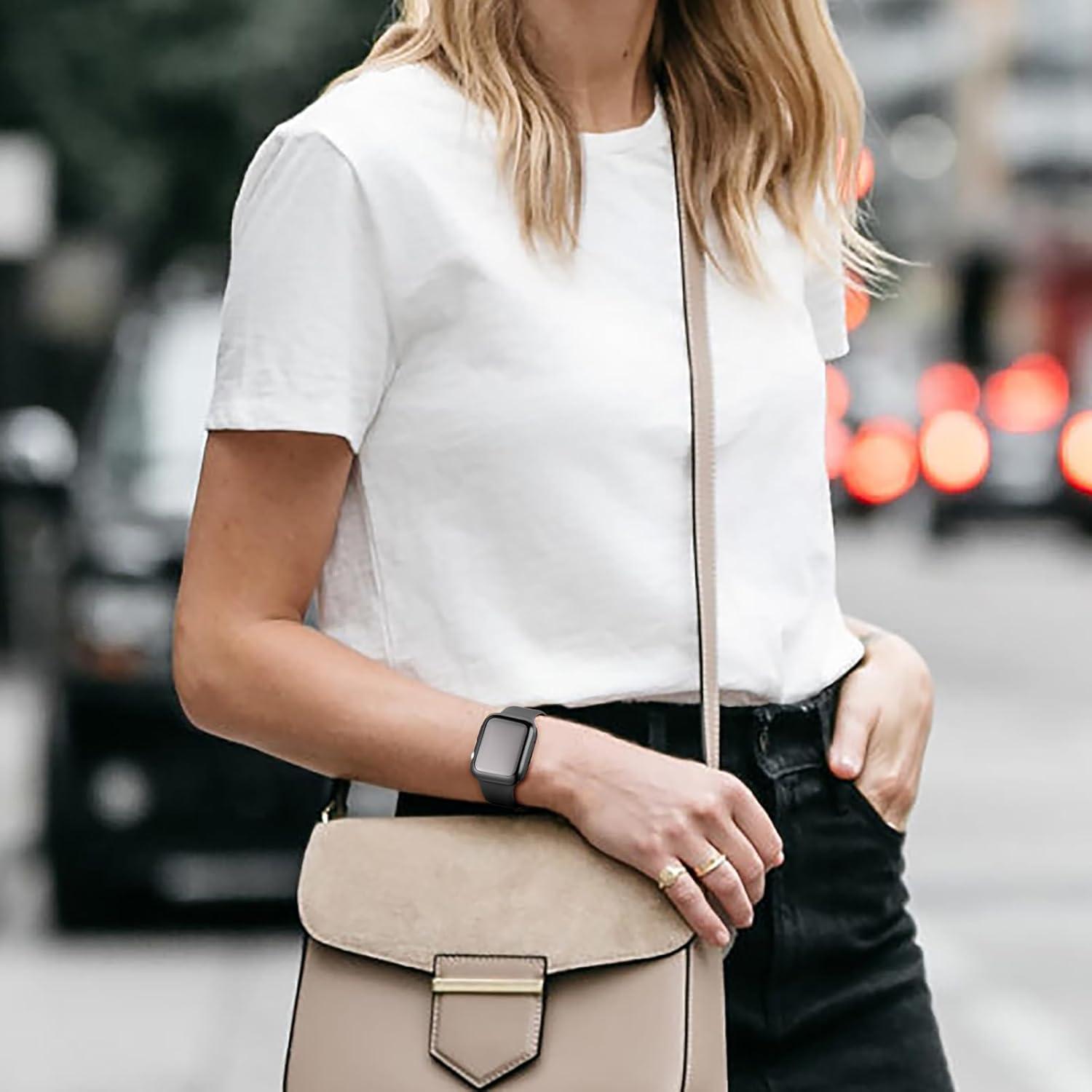 Funda Protectora TPU GEAK para Apple Watch Series 10 42mm - 3 Piezas