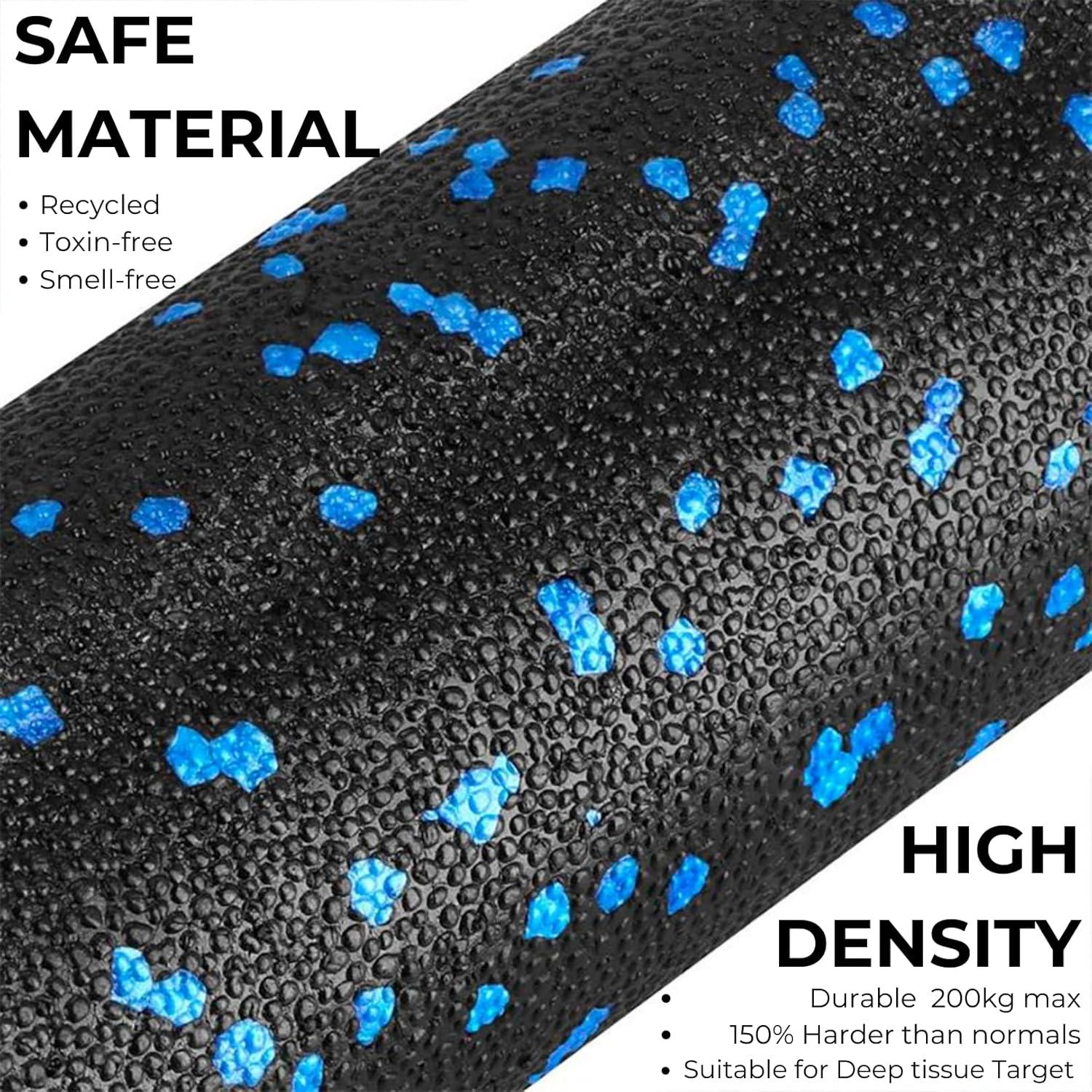 Mini Rodillo de Masaje Genkigold Rojo 15x5cm Impermeable