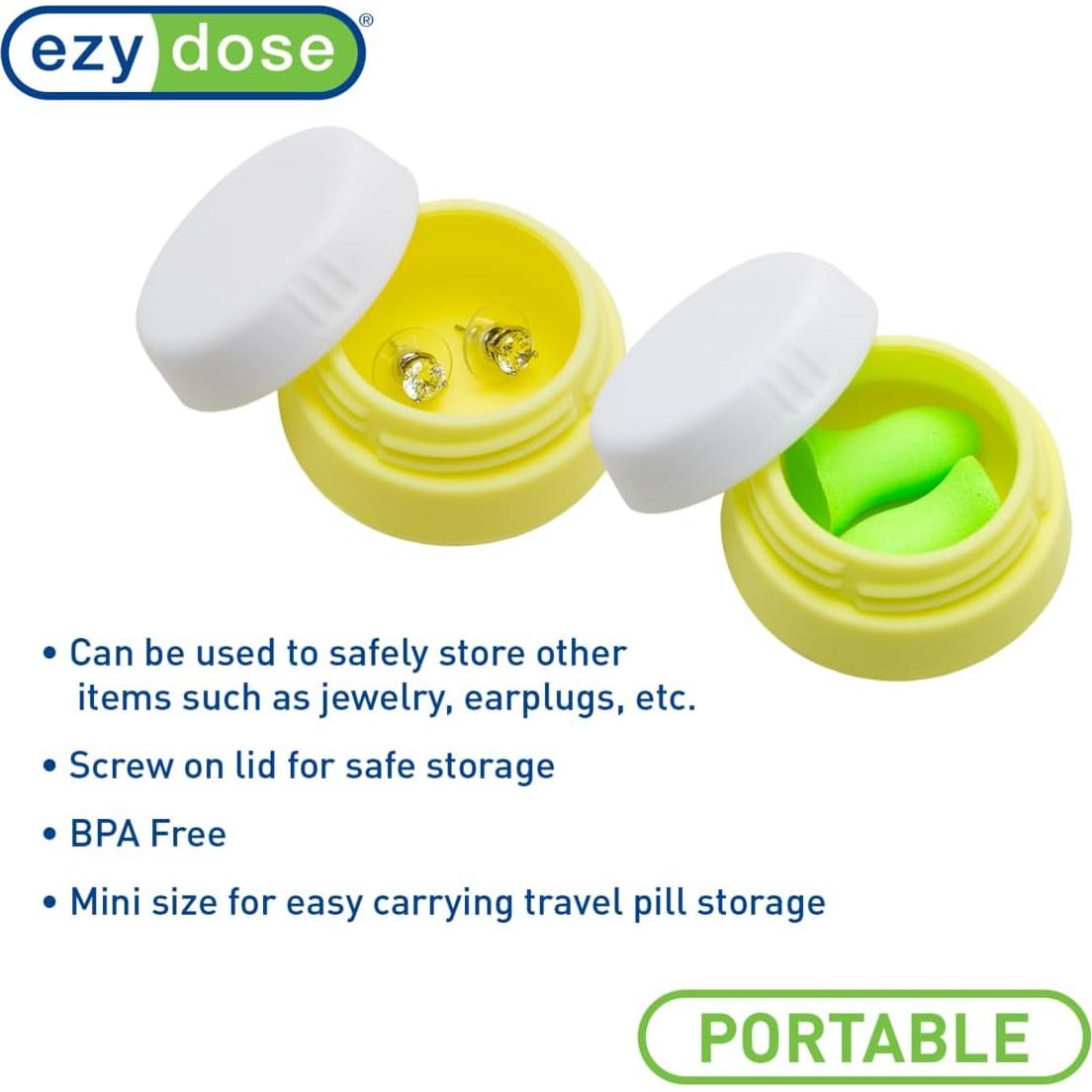 Tarros de Silicona EZY DOSE - Paquete de 3, 103.5ml, Multiusos