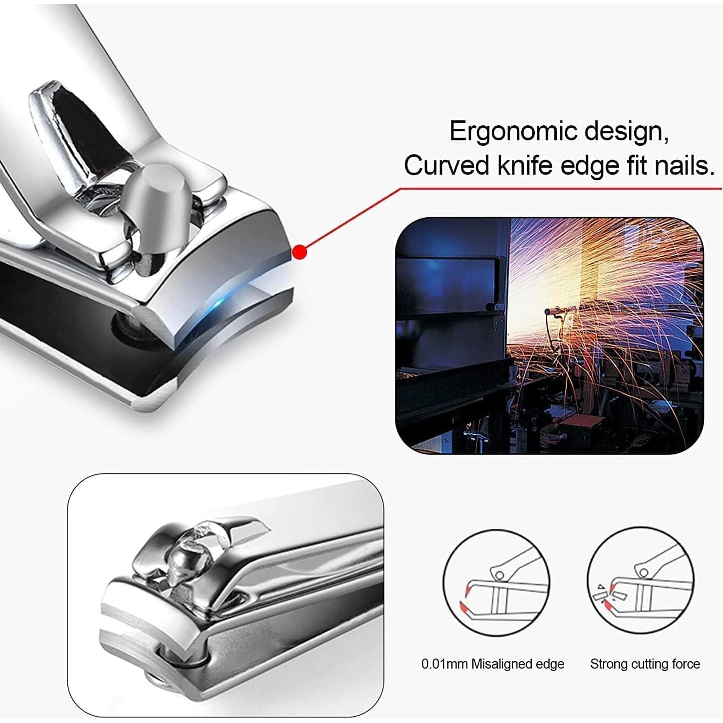 Juego de Manicura 7 Piezas Feiworui con Estuche Portátil