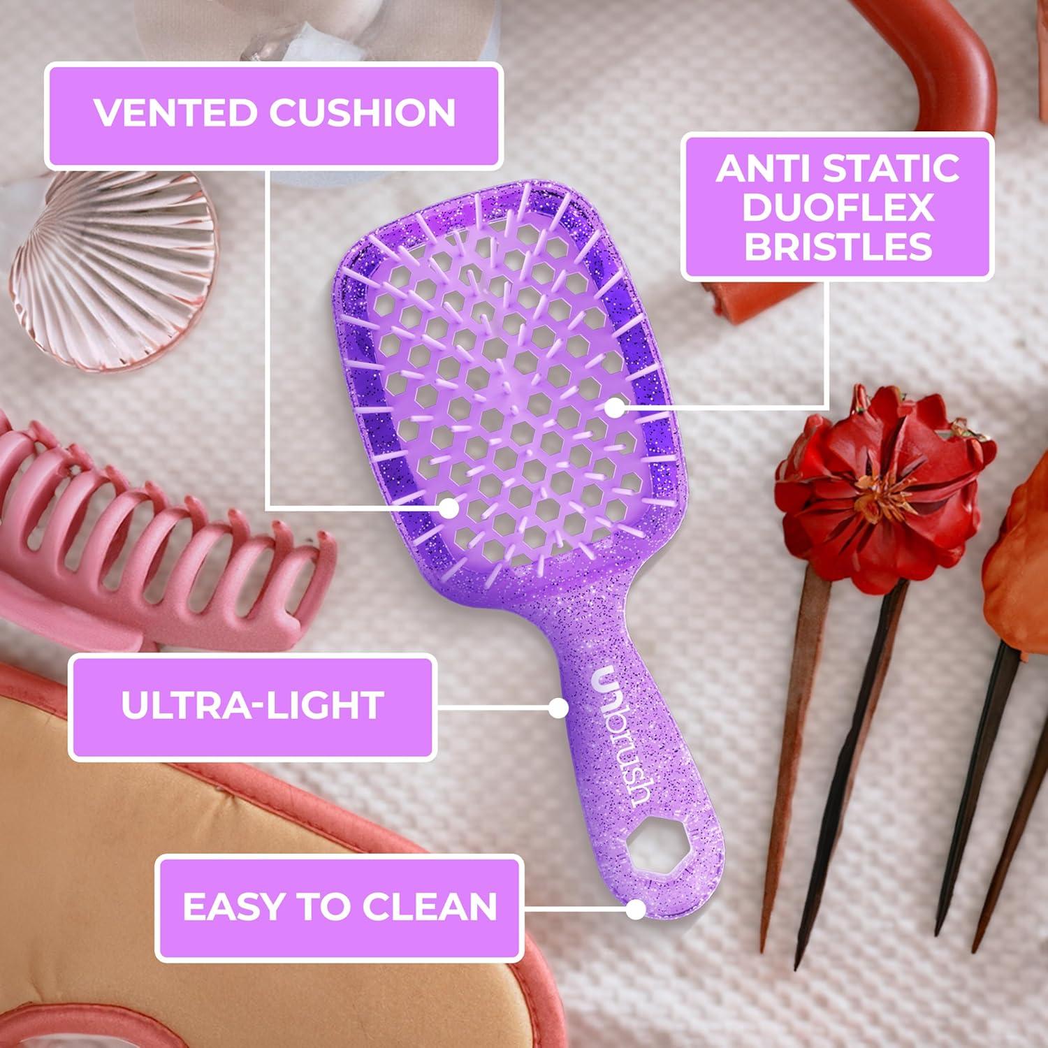 Cepillo Desenredante FHI Heat Mini Lavanda Antiestático