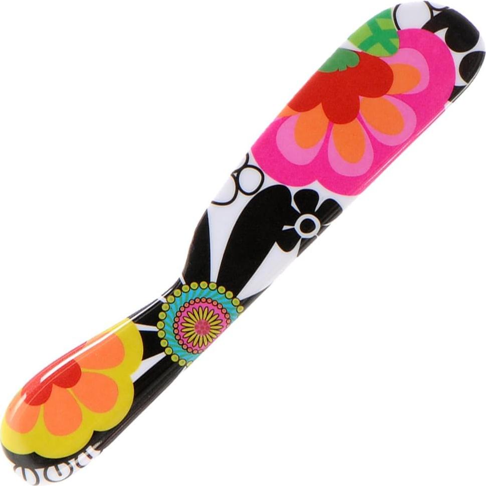 Juego de 4 Espátulas de Melamina French Bull 15 cm Floral