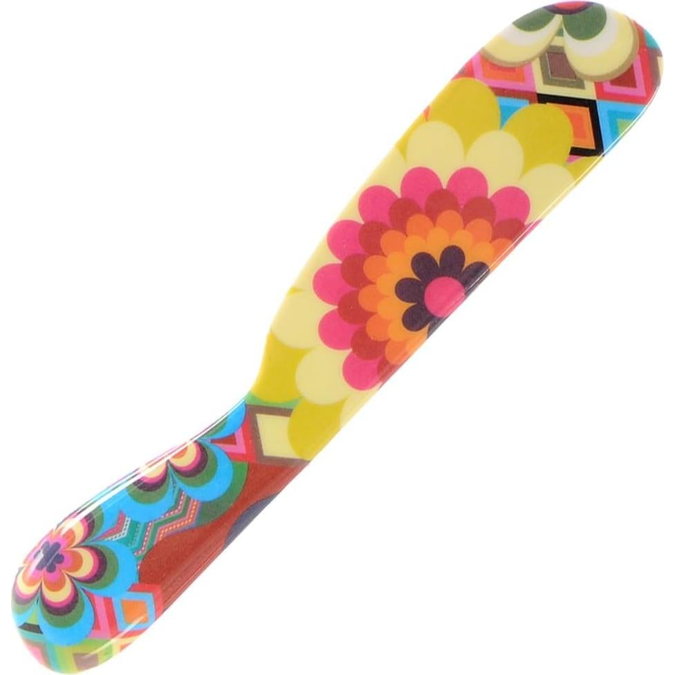 Juego de 4 Espátulas de Melamina French Bull 15 cm Floral