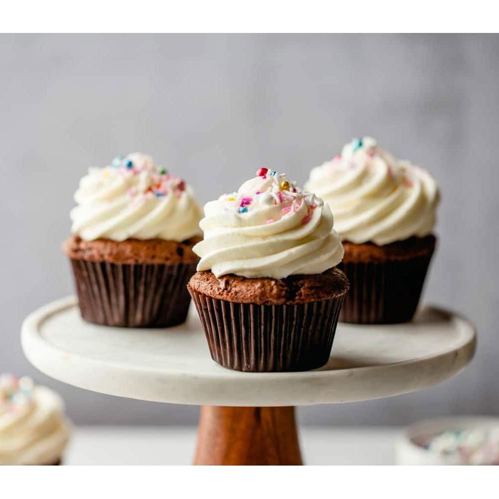 Forros para Cupcakes Estándar GiFBERA 400 Pcs Marrón
