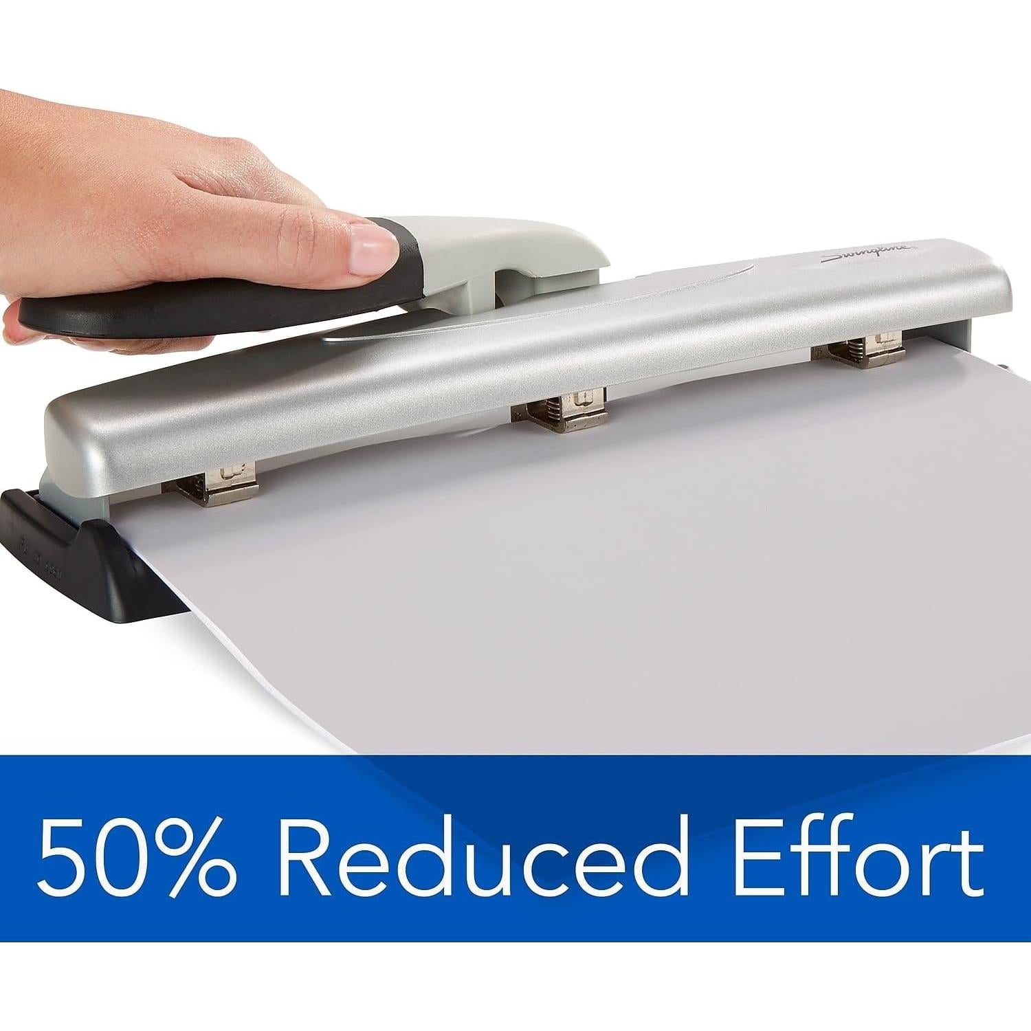 Perforadora de Escritorio Swingline LightTouch 12 Hojas 2-3 Agujeros