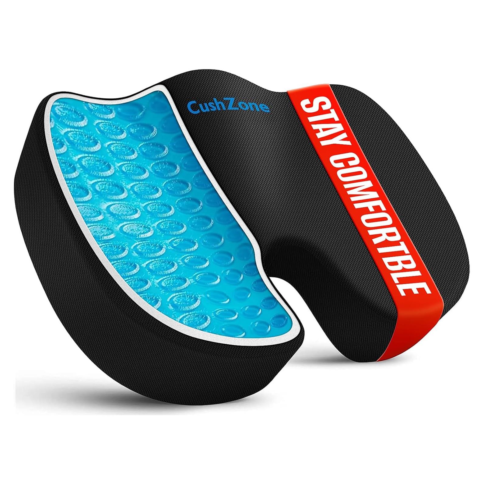 Cojín de Espuma Viscoelástica CushZone Grande con Gel Refrigerante