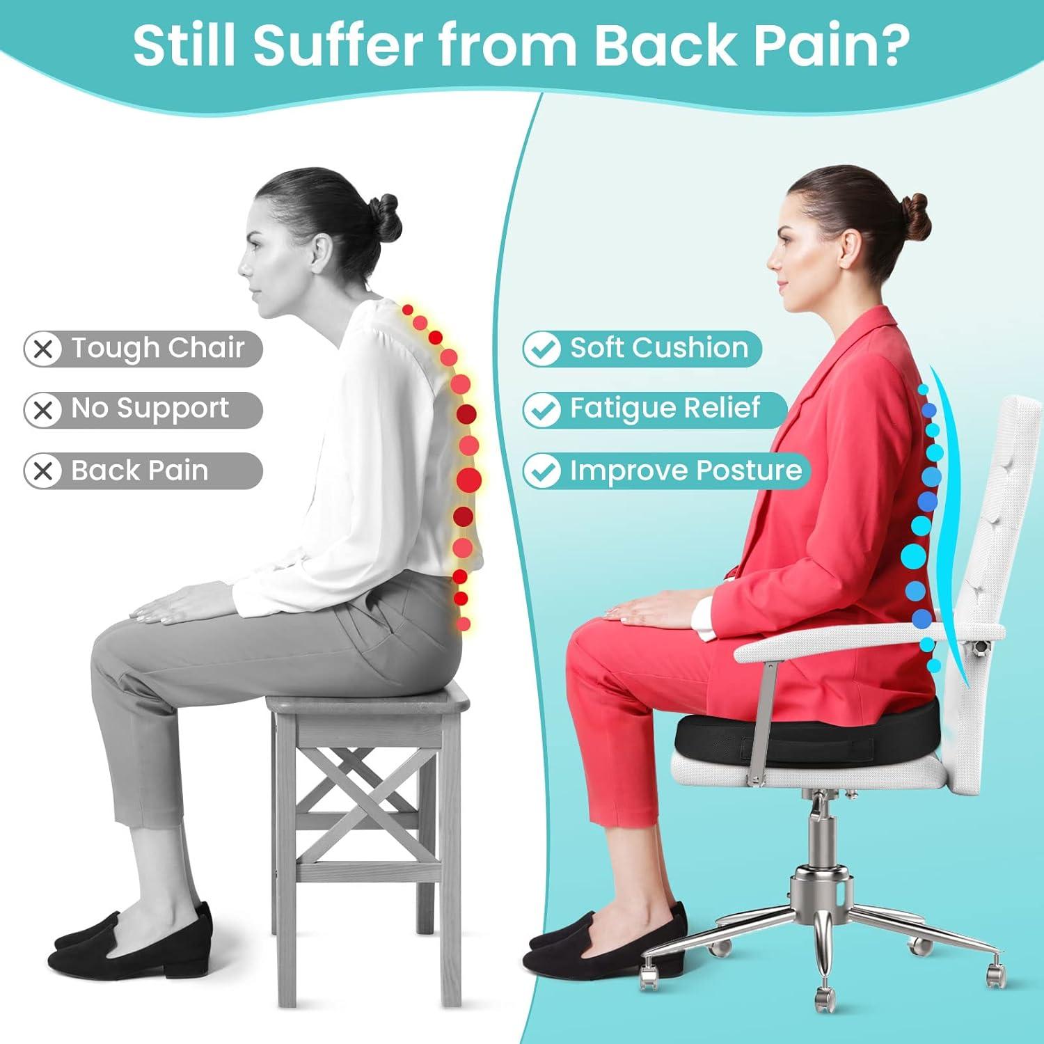 Cojín de Espuma Viscoelástica CushZone Grande con Gel Refrigerante