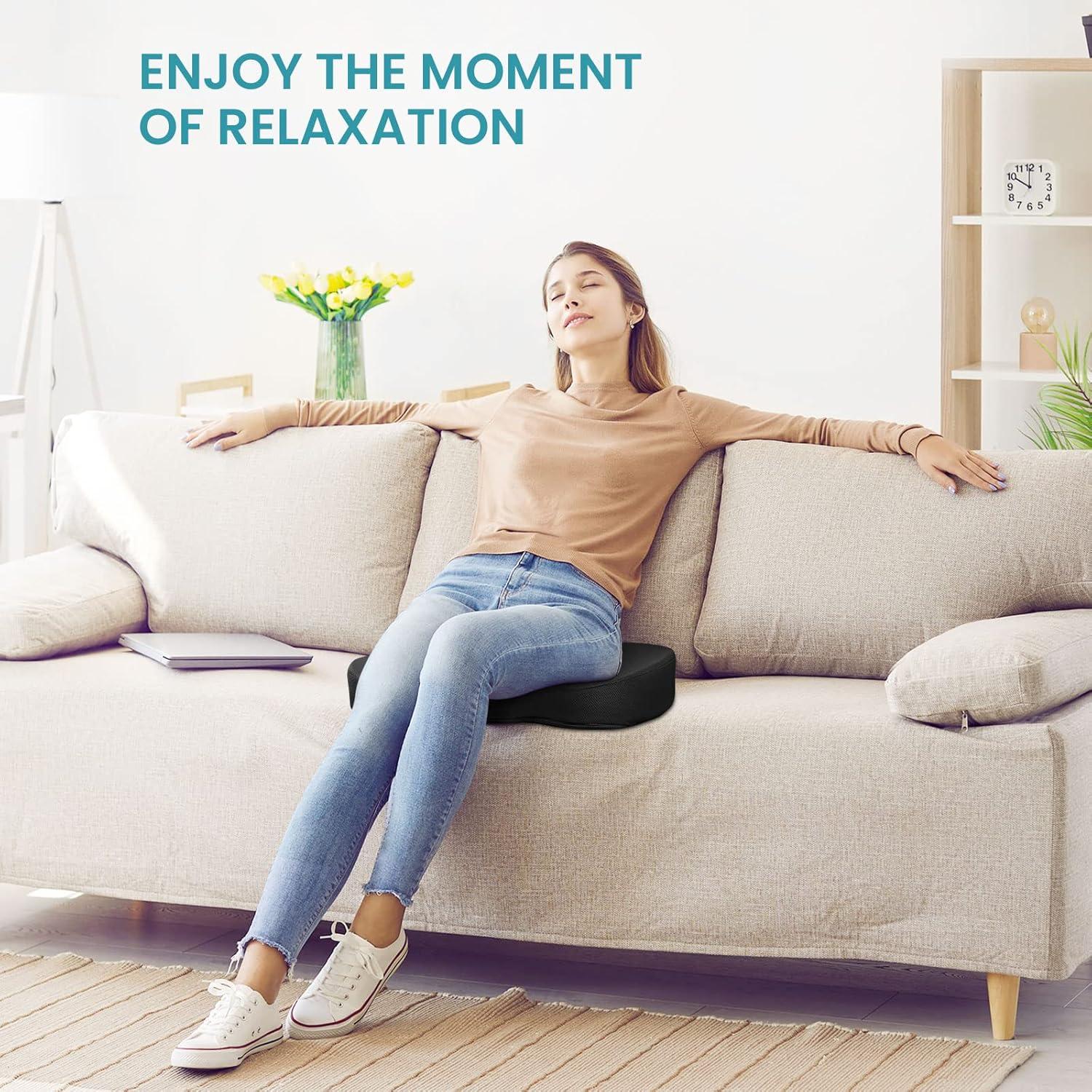 Cojín de Espuma Viscoelástica CushZone Grande con Gel Refrigerante