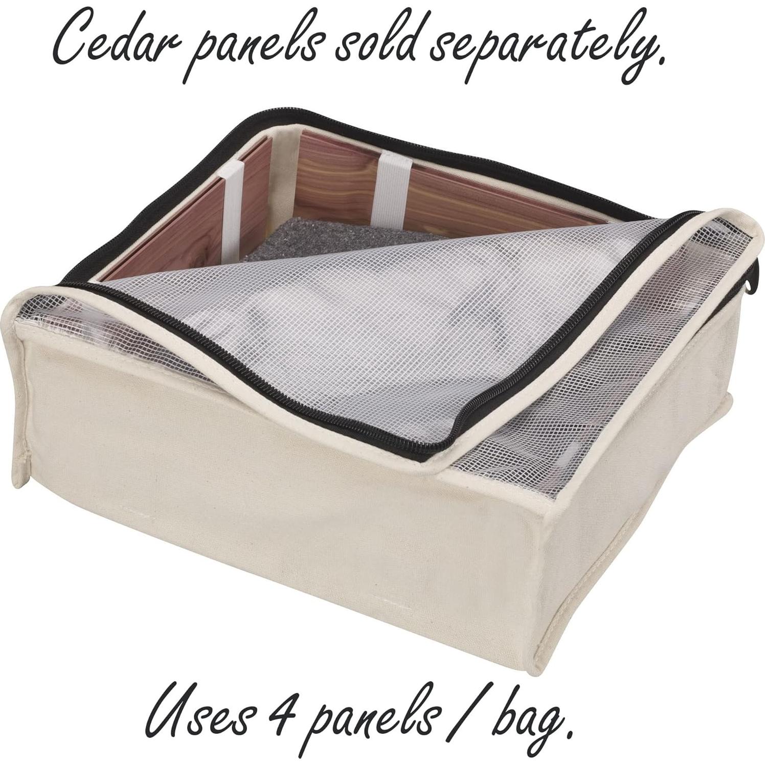 Bolsa de Suéter Household Essentials 3321-1 Algodón 2 Pzas