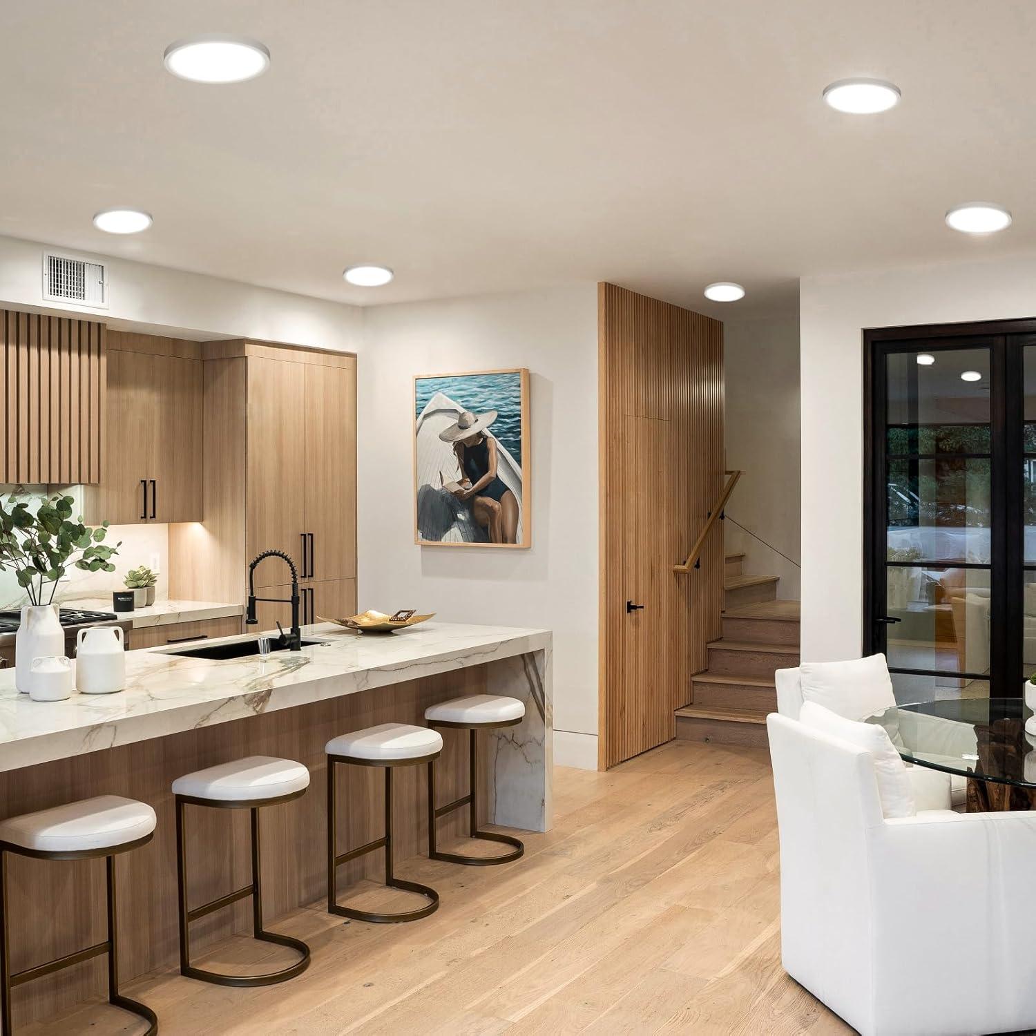 Lámpara de Techo LED Slochi 12W 1200Lm 3 Modos de Color 16.5cm