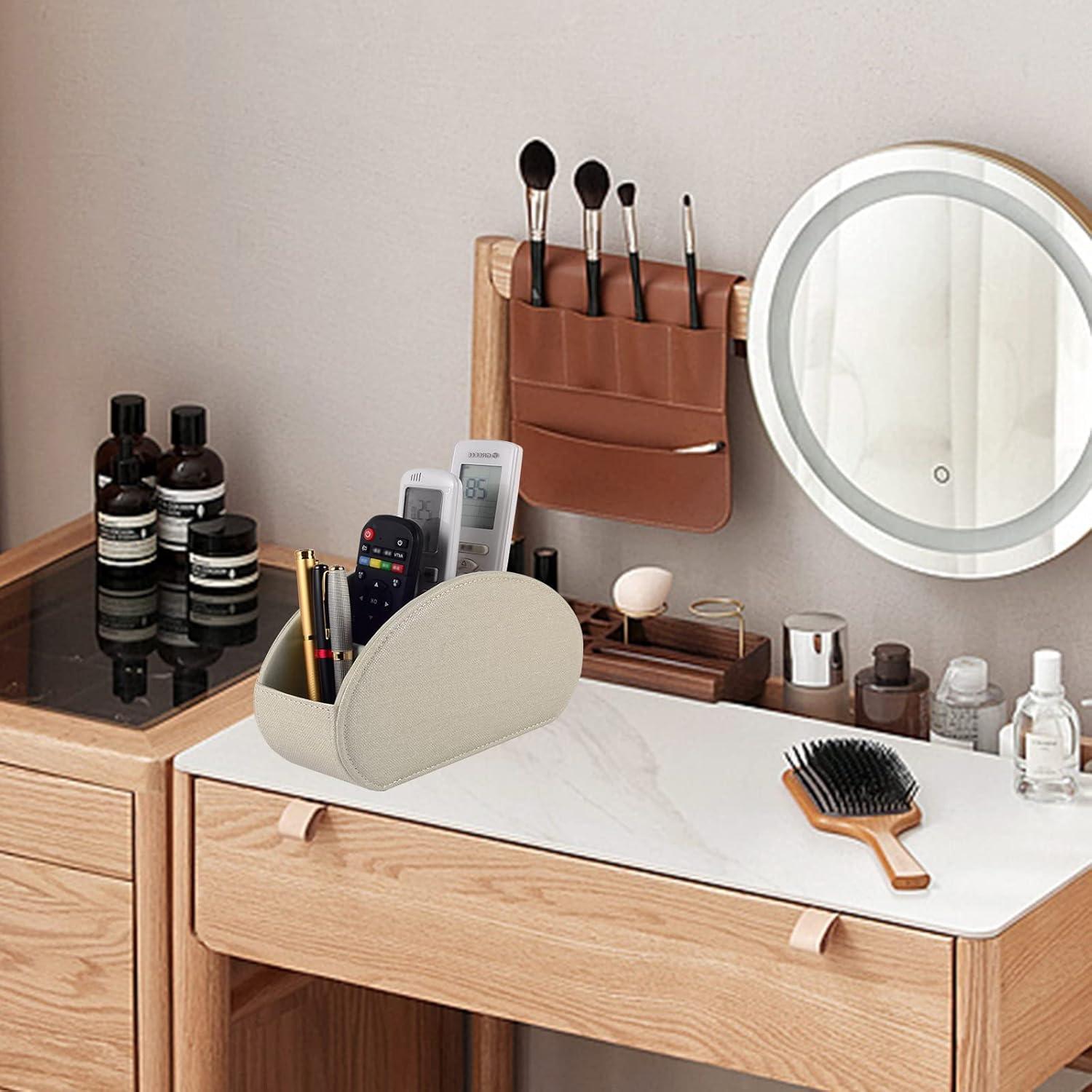 Soporte para Control Remoto RHCSZ Crema 5 Compartimentos