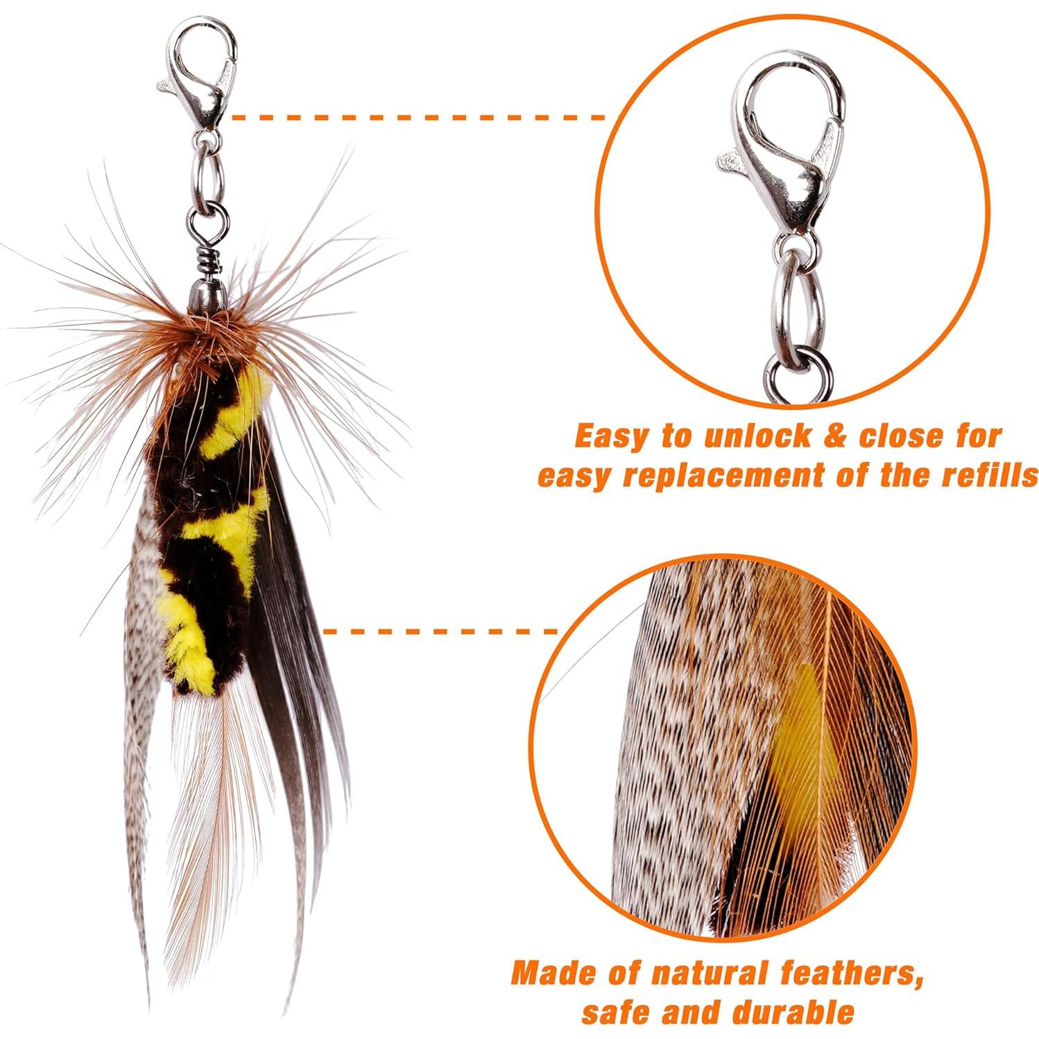 Repuestos de Insectos para Juguetes de Gato JXFUKAL 3Pcs