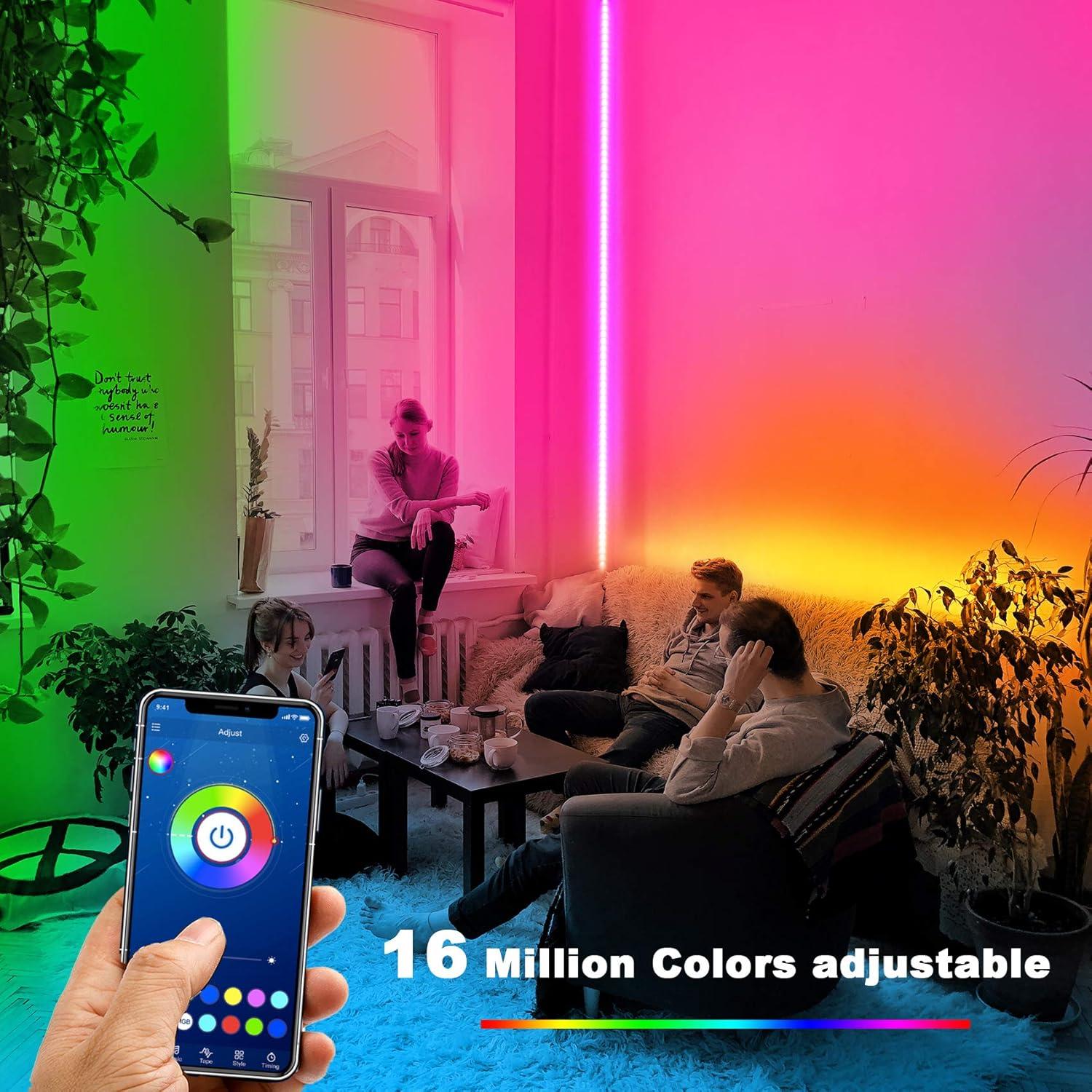Luces LED RGB Dalattin 10m con Control Remoto y App