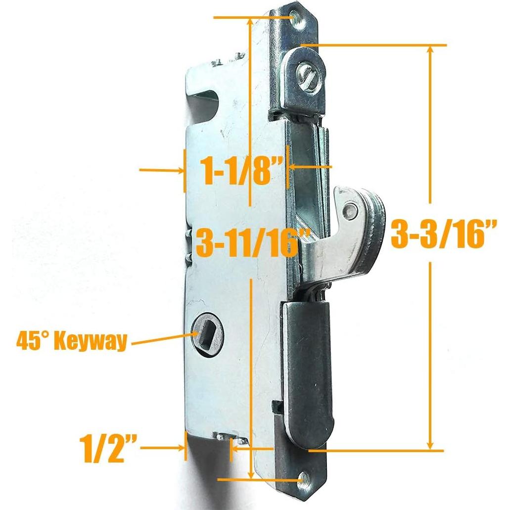 Juego de Manijas para Puerta Deslizante HauSun Negro