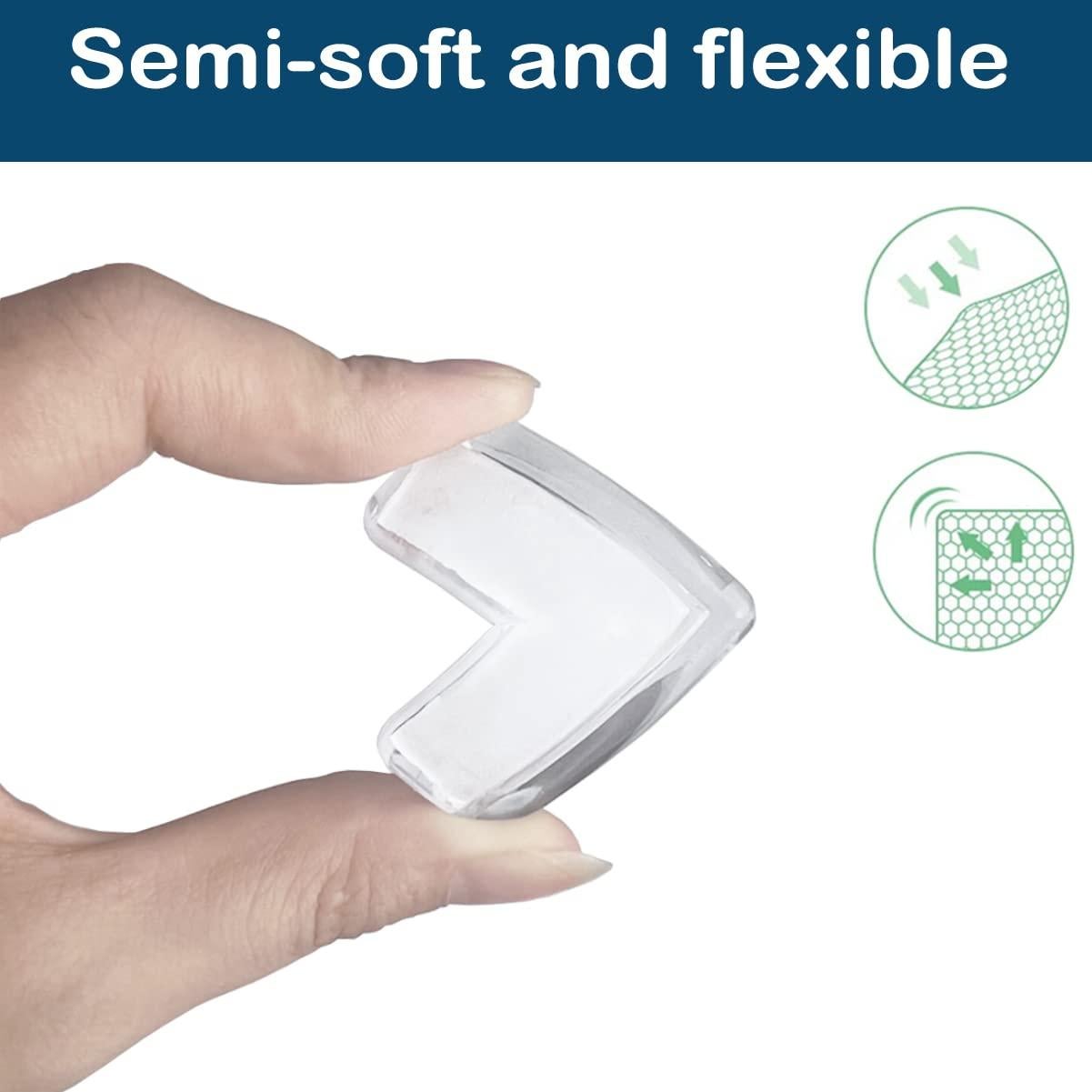 Protectores de Esquinas de Seguridad Vobulafy 12 Pcs Silicona