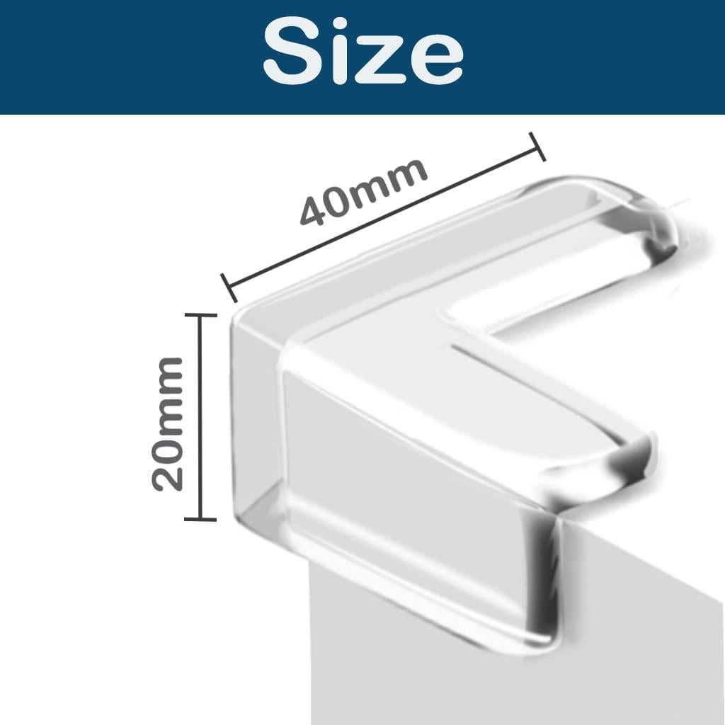 Protectores de Esquinas de Seguridad Vobulafy 12 Pcs Silicona