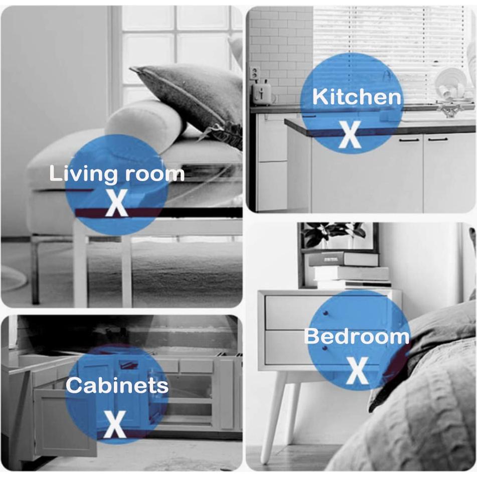 Protectores de Esquinas de Seguridad Vobulafy 12 Pcs Silicona